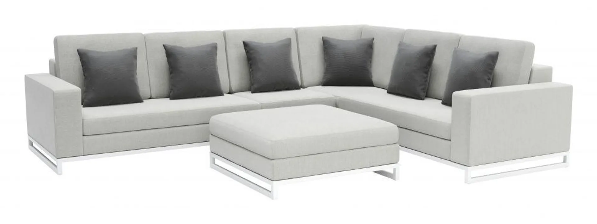 Corona del Mar Modular Sectional Set Gray