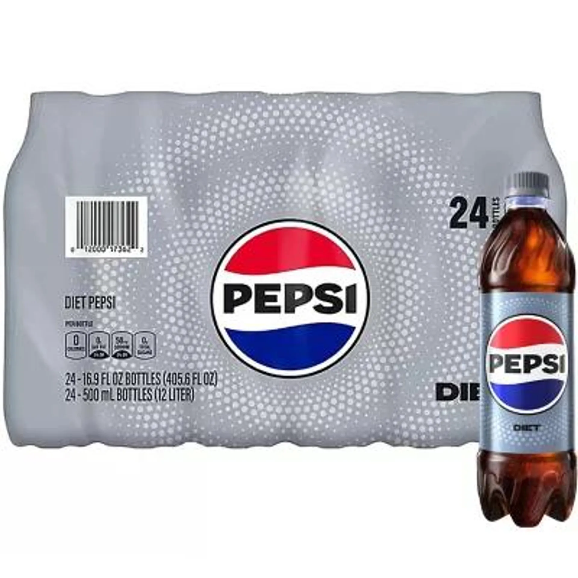 Diet Pepsi 16.9 fl. oz., 24 pk.