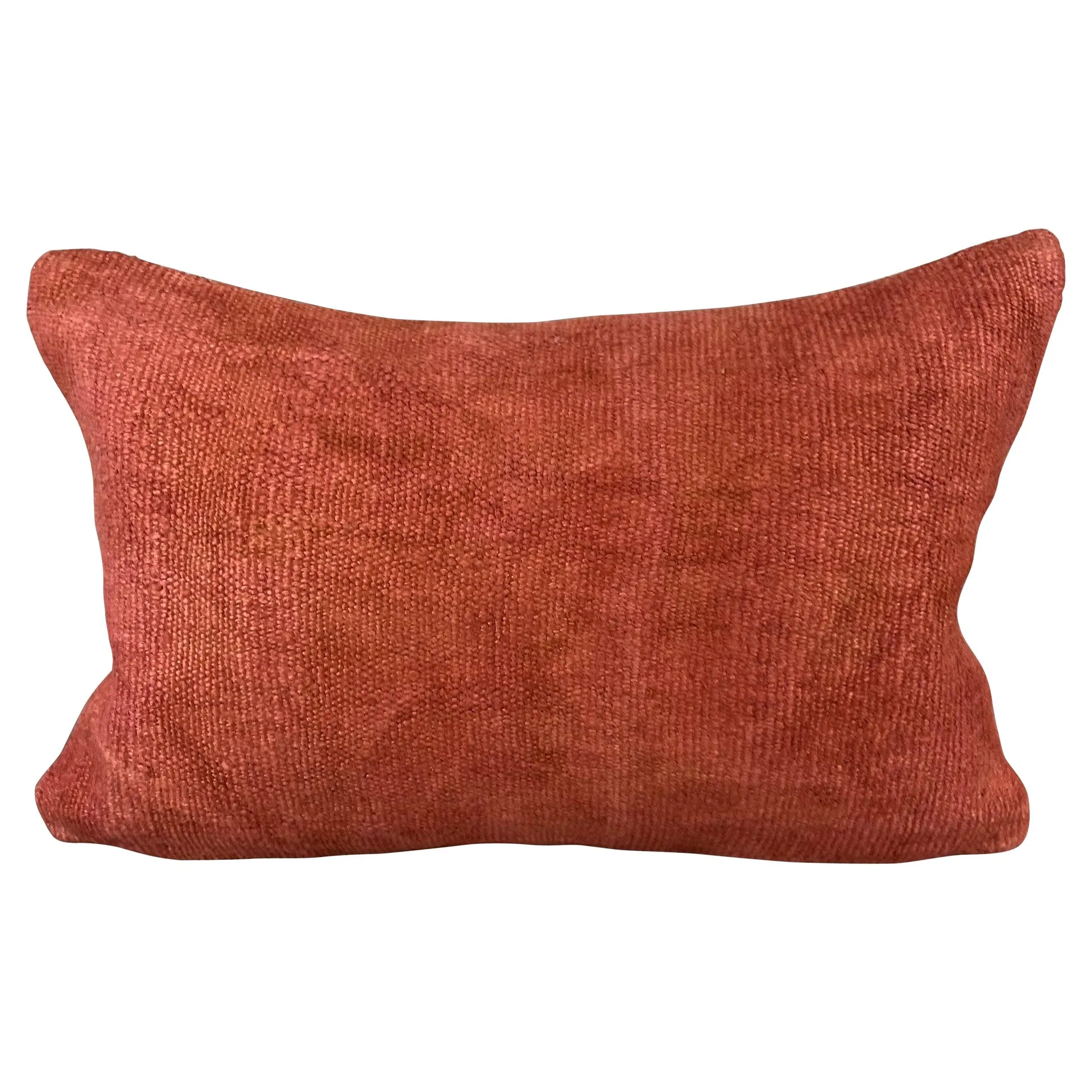 16 x 24 Hemp Pillow Turkish Cushion Natural Red Pillow Cushion Cover #6015