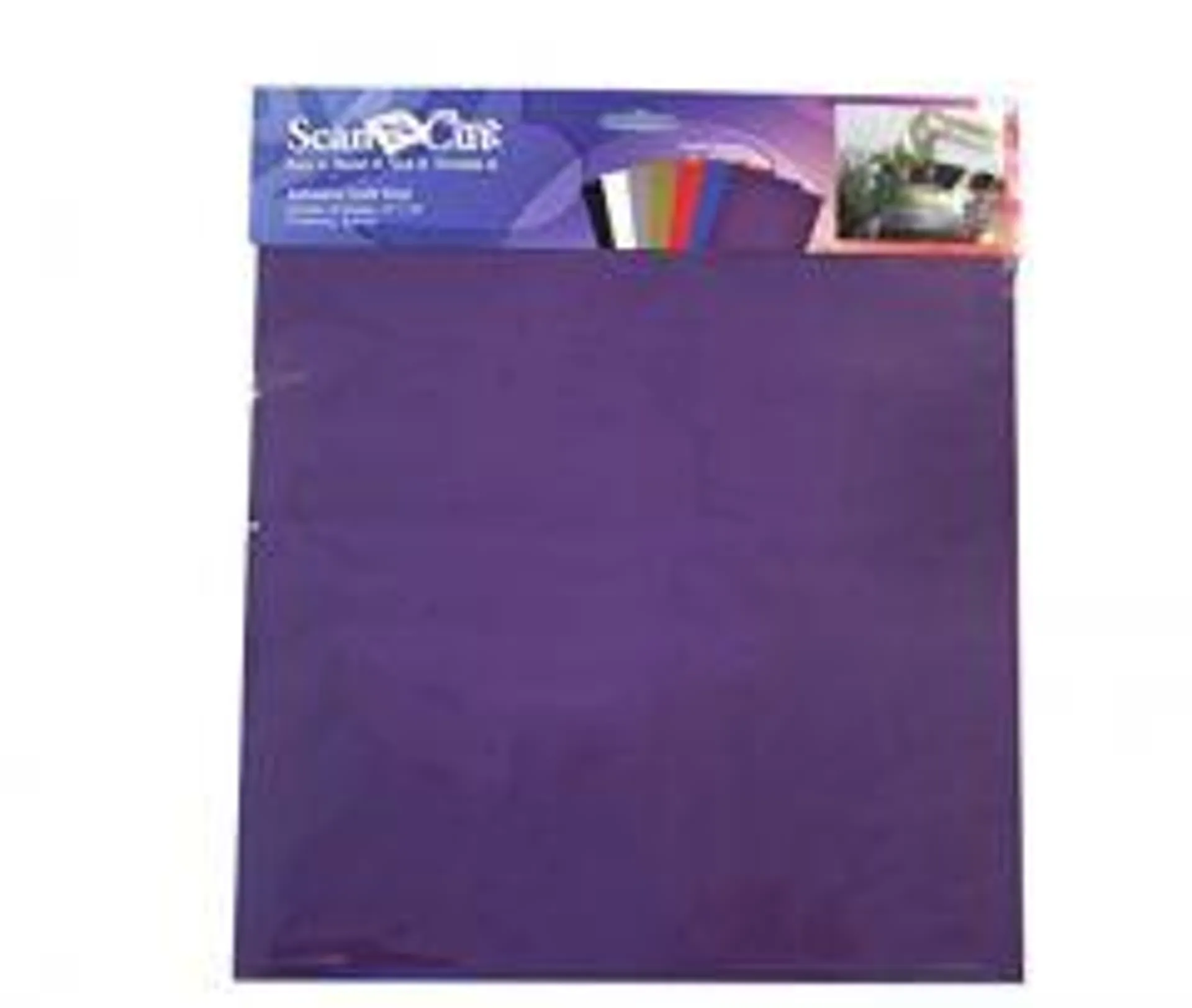 Brother CAVINYLMP ScanNCut 10-Sheets Craft Vinyl Assorted Colors