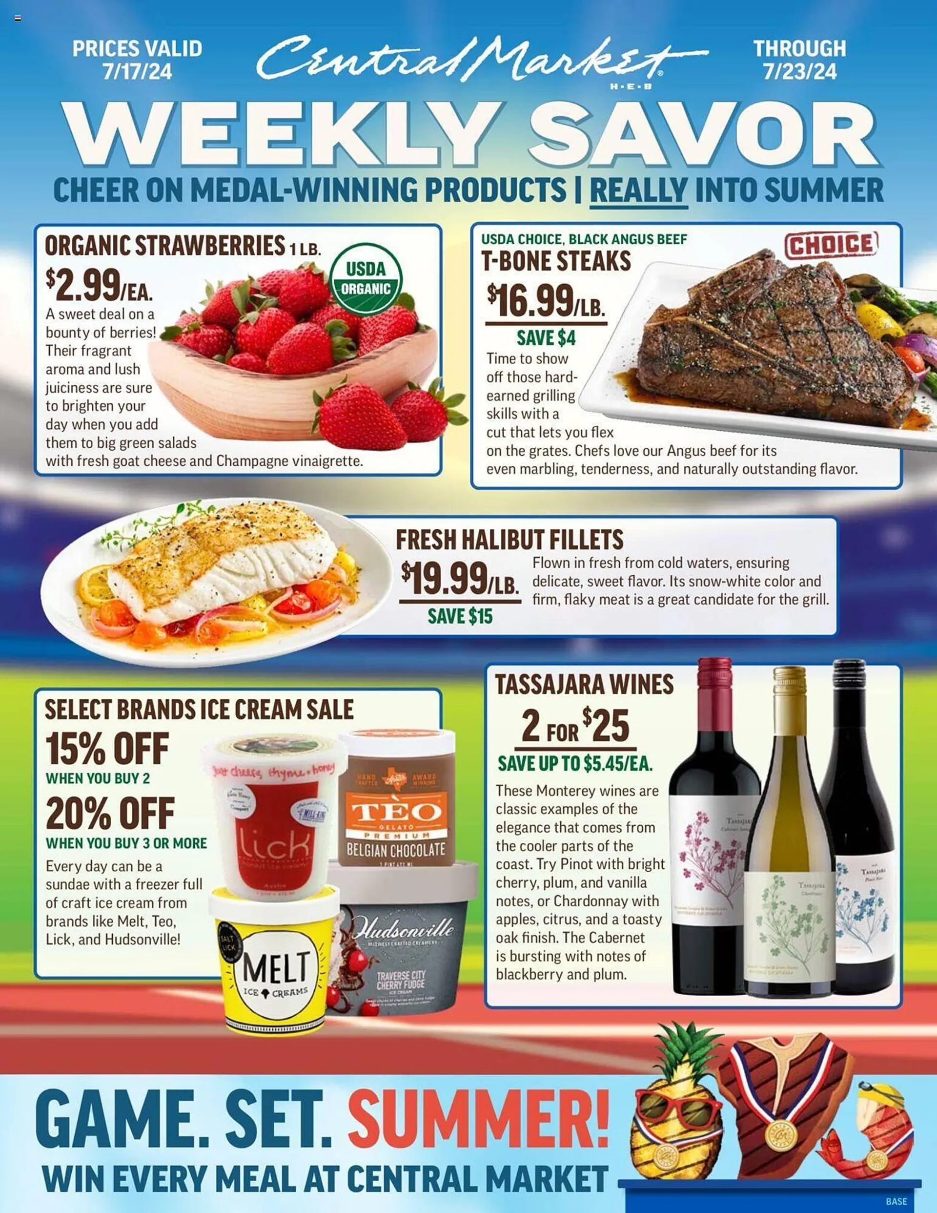 Central Market Weekly Ad - 1