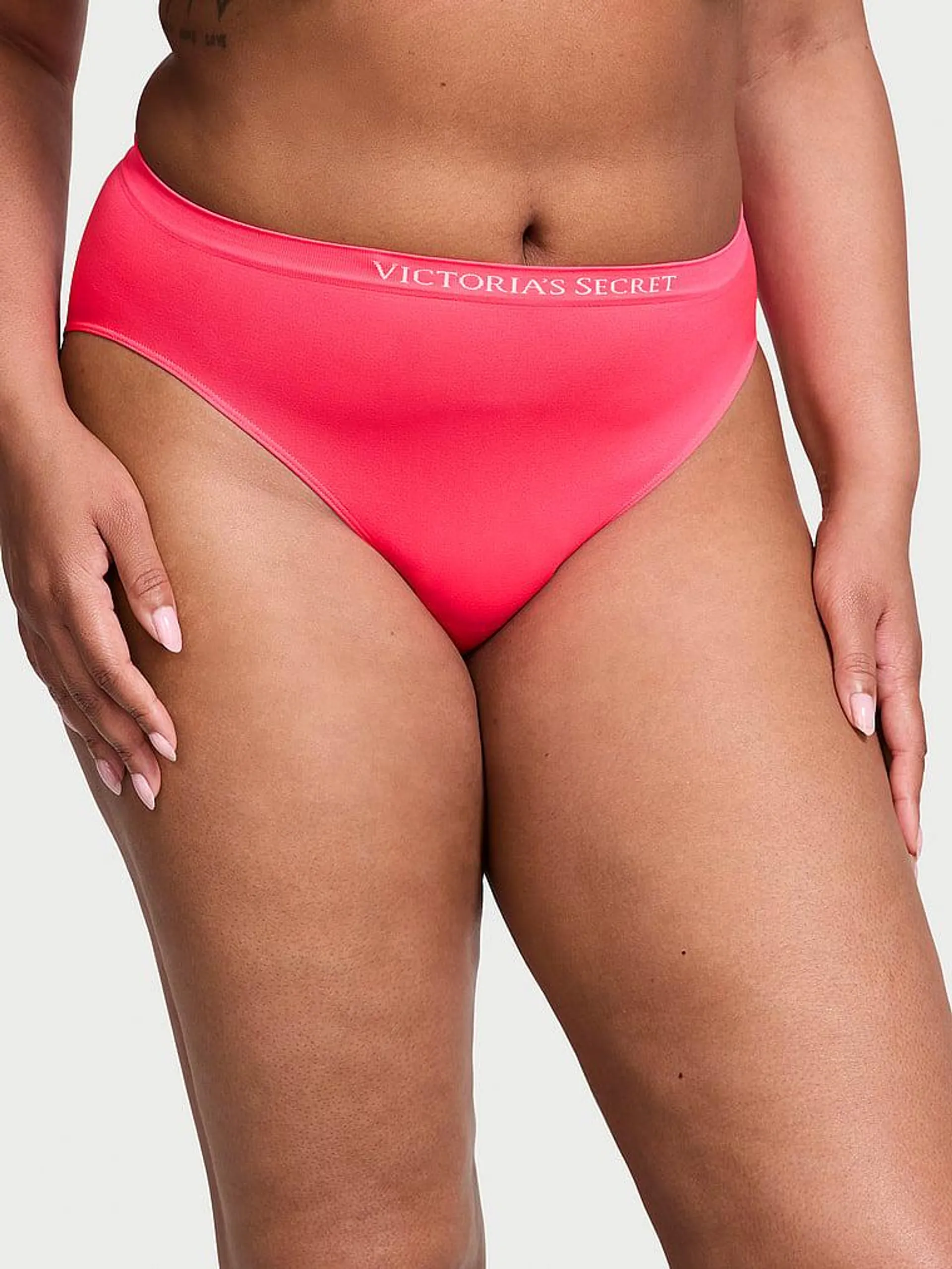 Seamless High-Leg Brief Panty