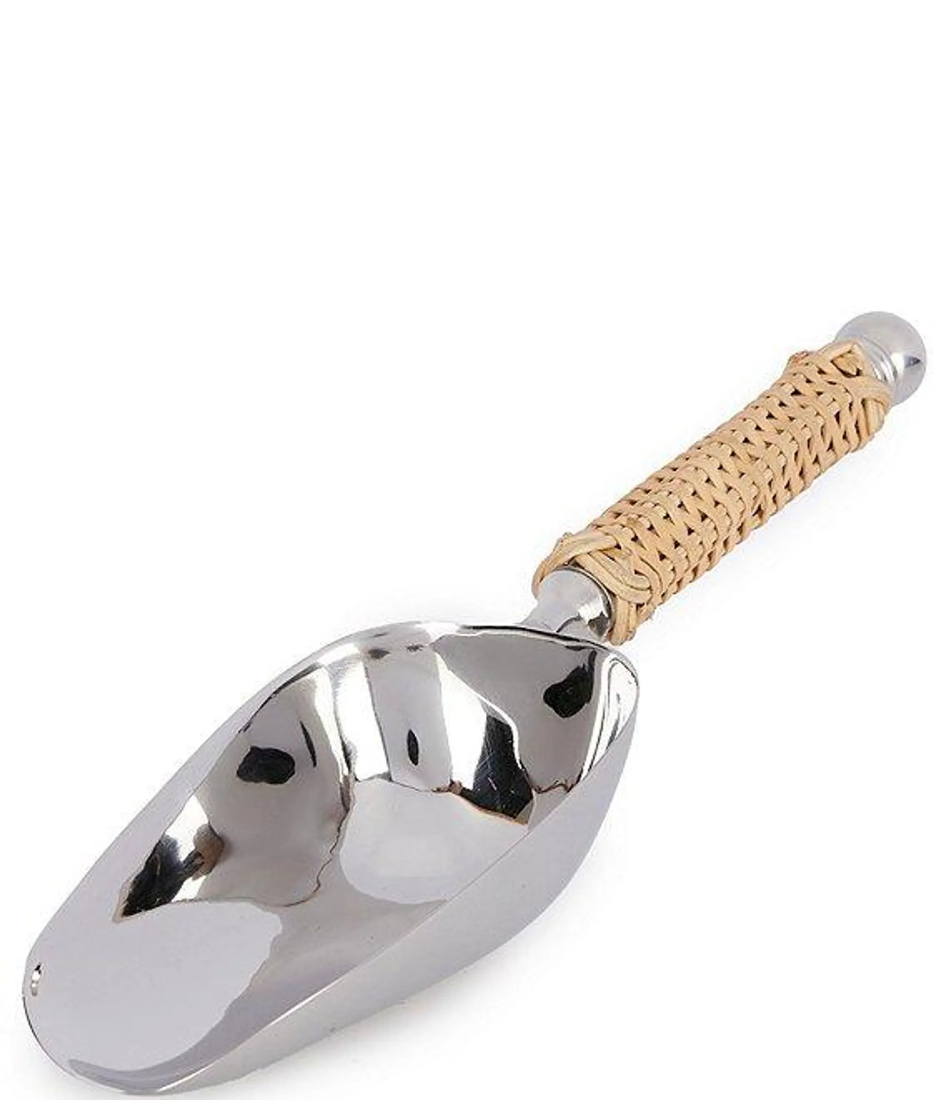 Wicker Barware Collection Handle Ice Scoop