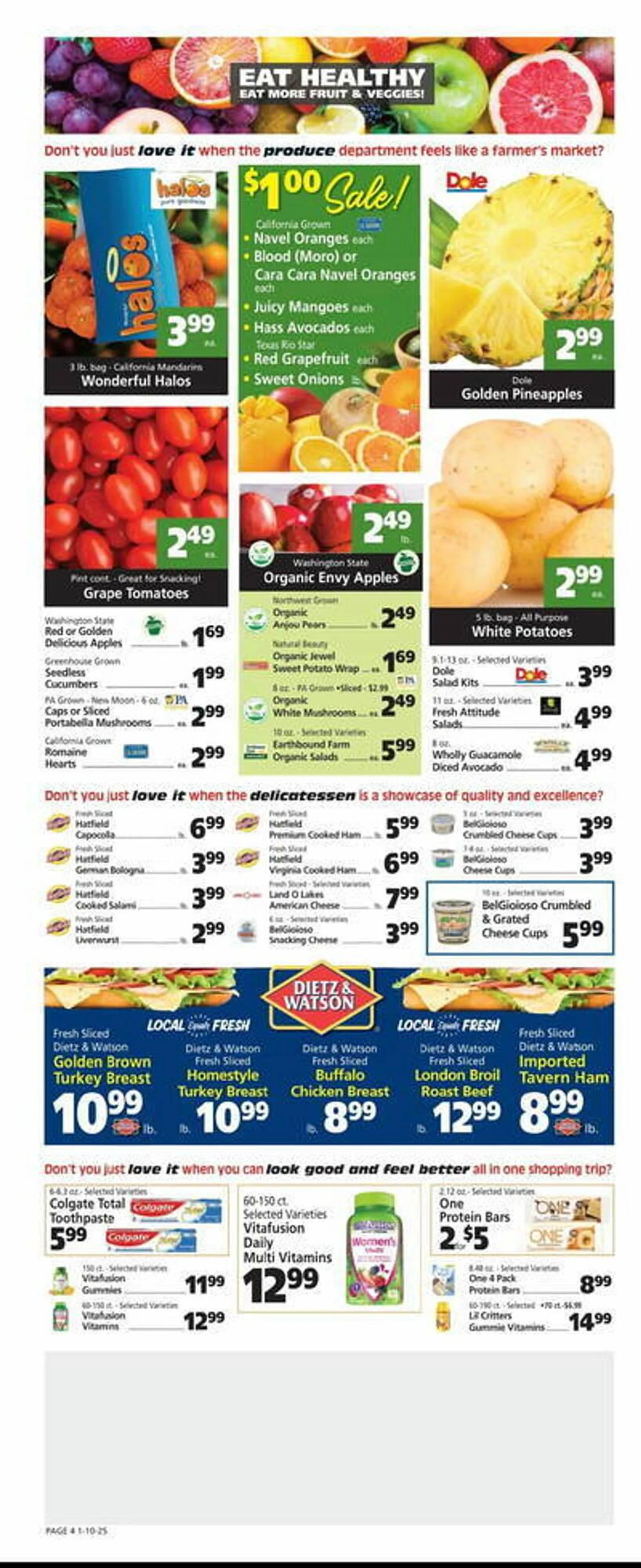 Weekly ad George's Market Weekly Ad from January 10 to January 16 2025 - Page 4