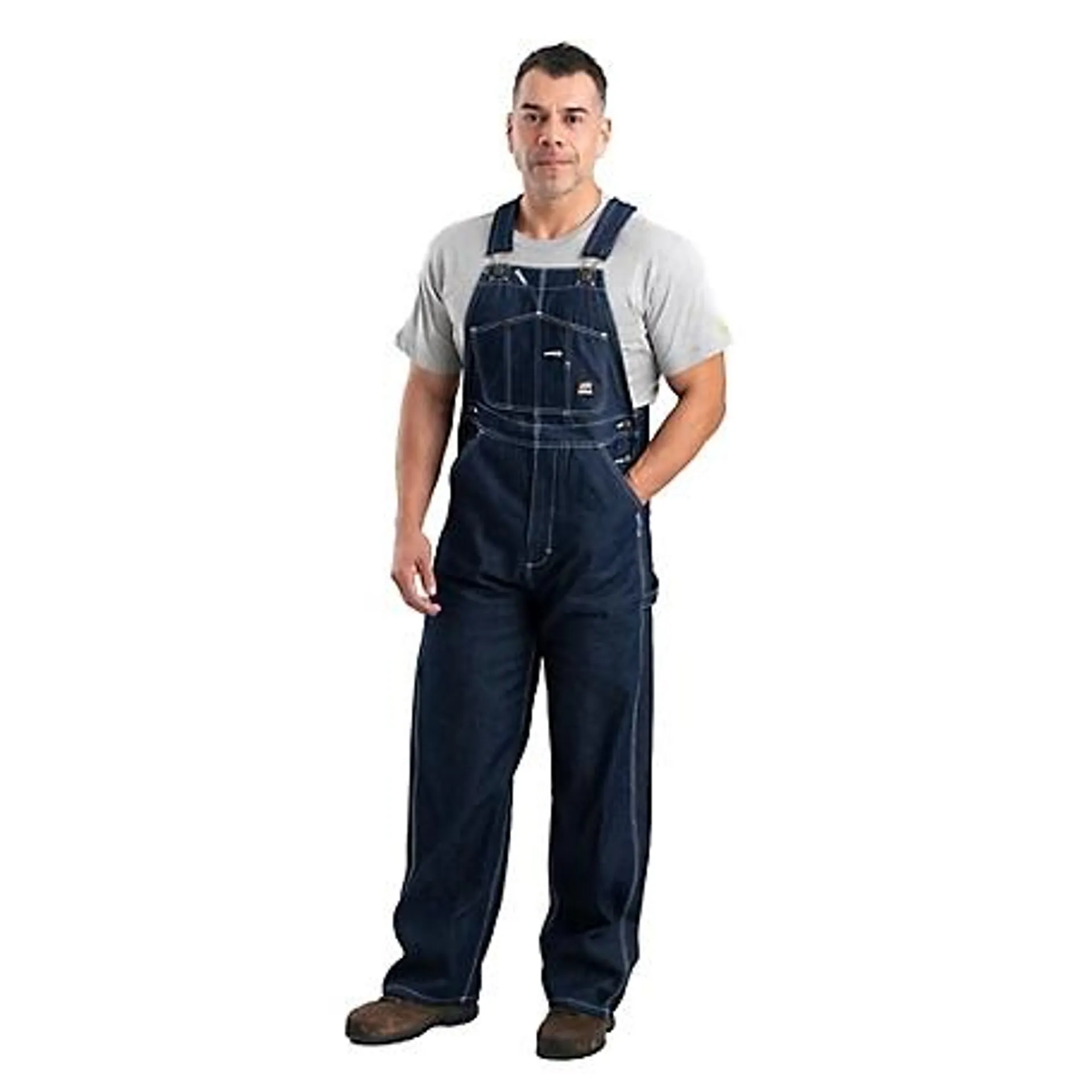 Berne Heritage Unlined Denim Bib Overalls