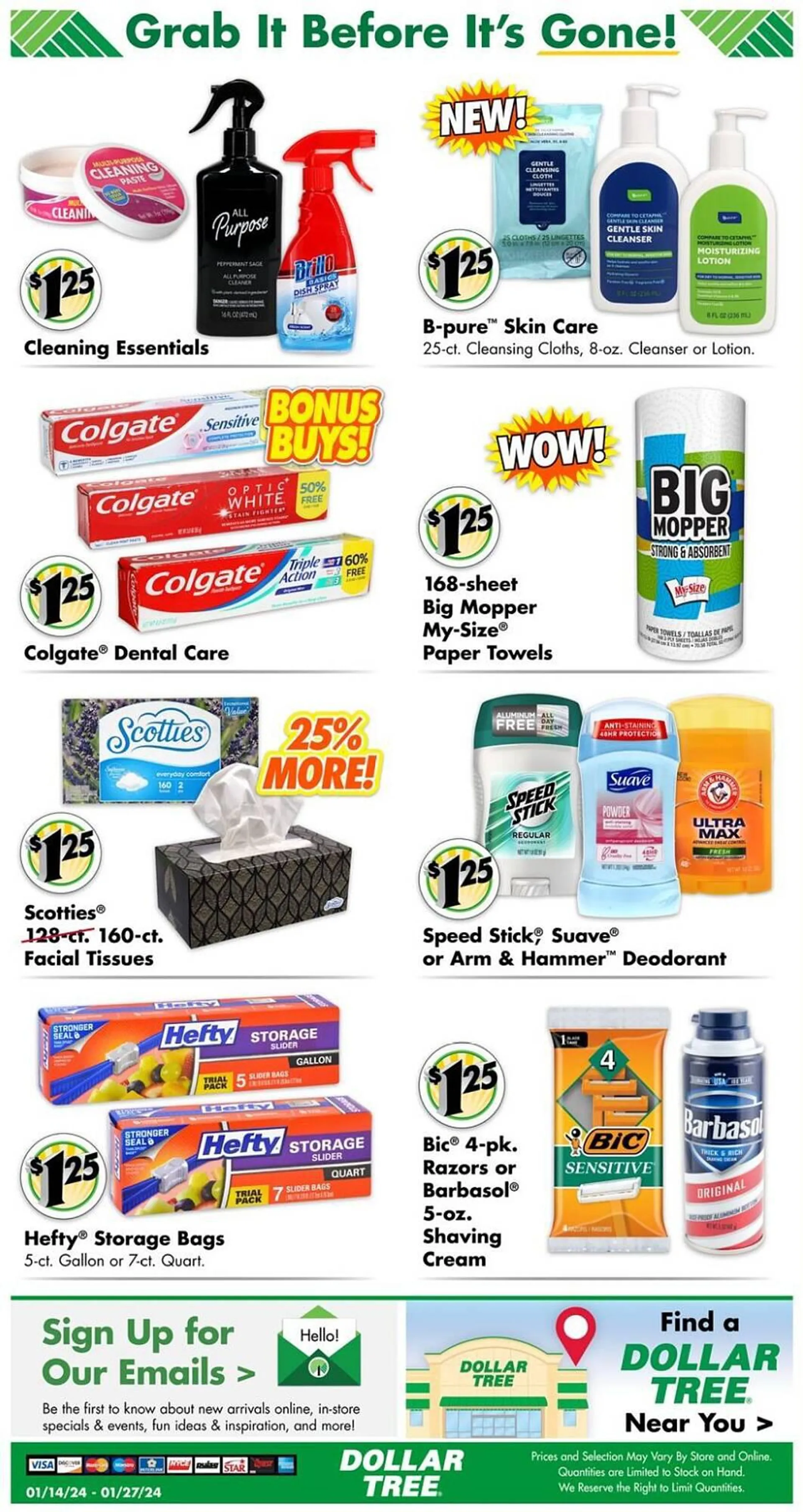 Weekly ad Dollar Tree Weekly Ad from January 14 to January 27 2024 - Page 9