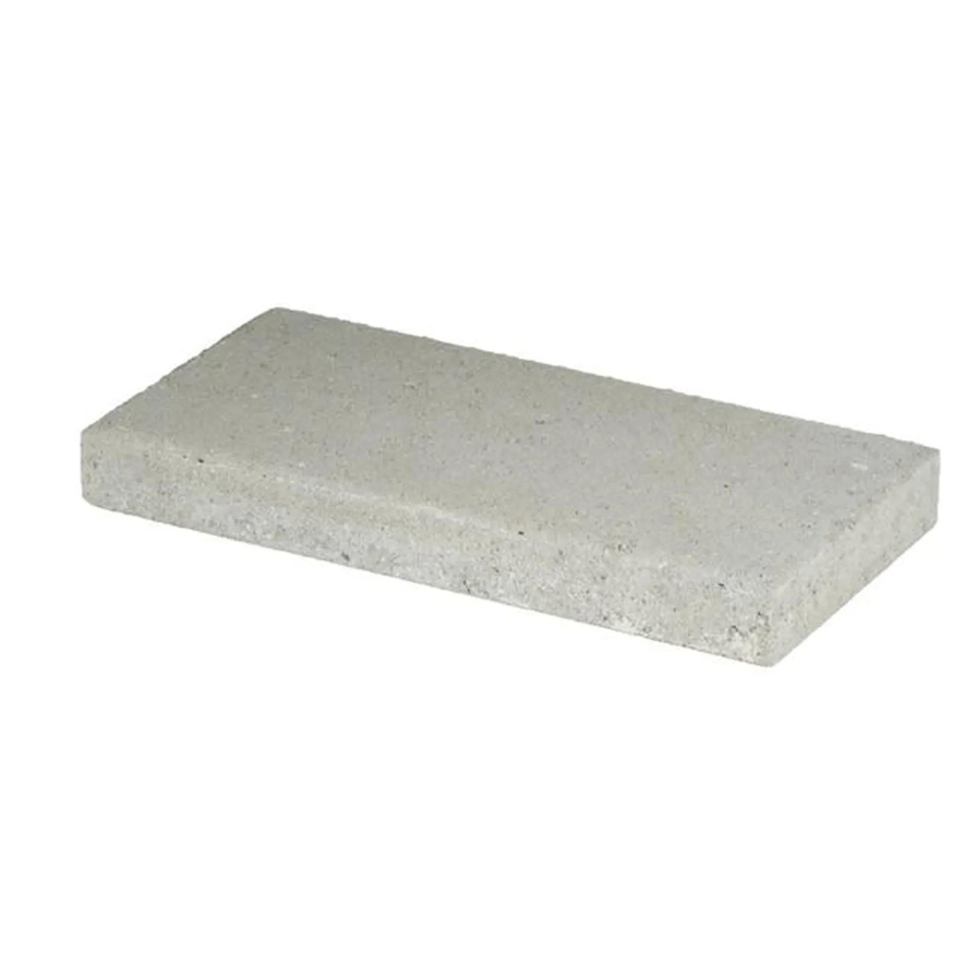 16-in L x 8-in W x 2-in H Rectangle Gray Concrete Patio Stone