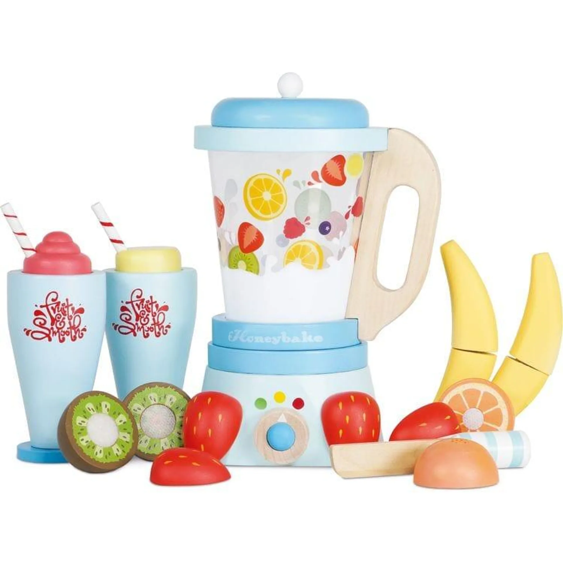 Fruit & Smoothie Blender Set - 20 Pieces