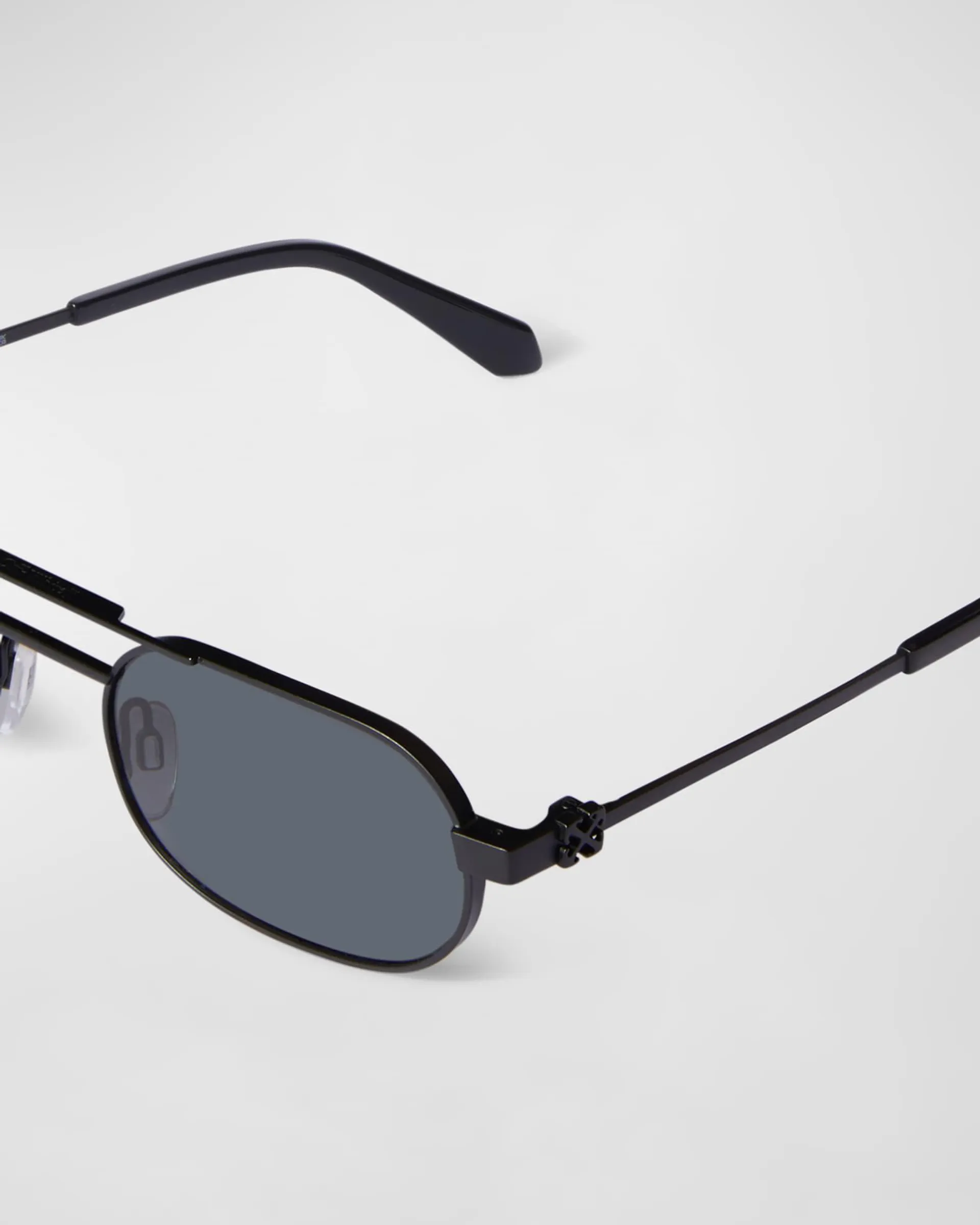 Men's Vaiden Metal Oval Sunglasses