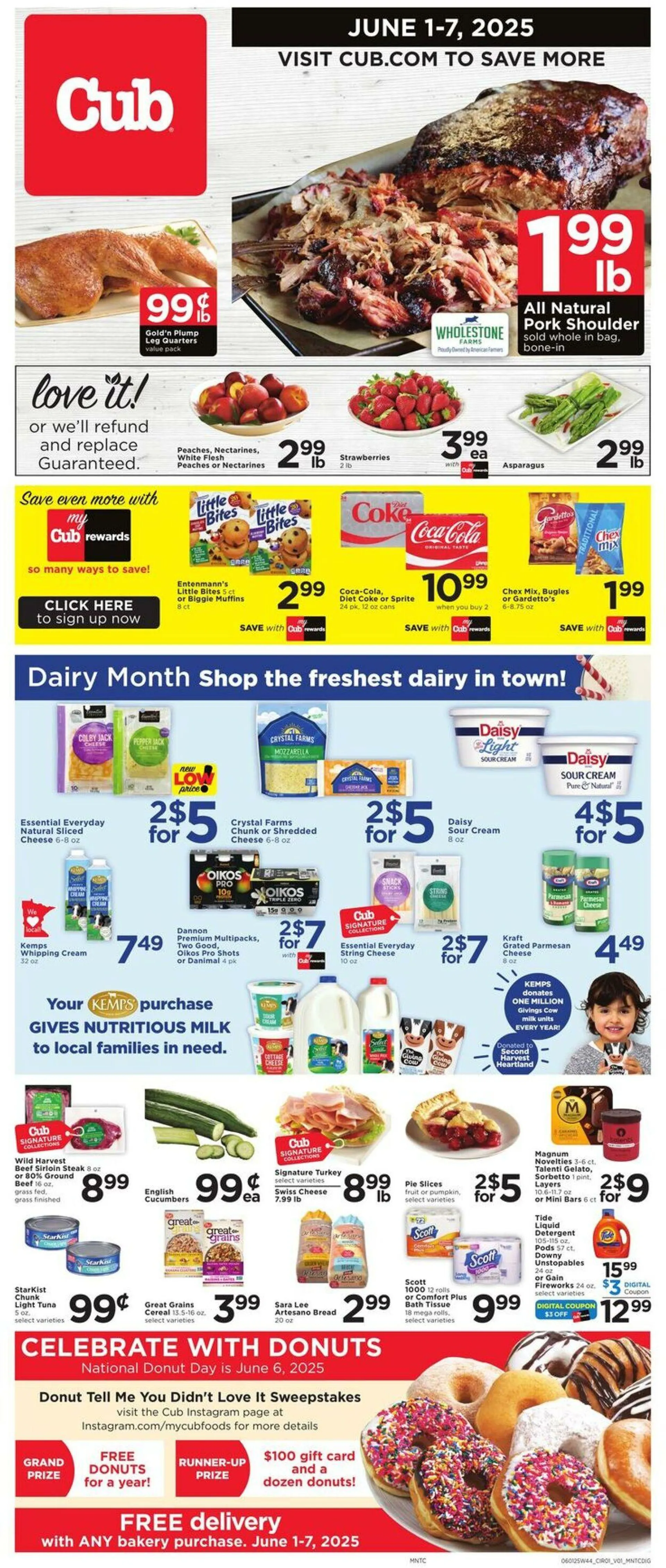 Weekly ad Cub Foods Current weekly ad from June 1 to June 7 2025 - Page 1