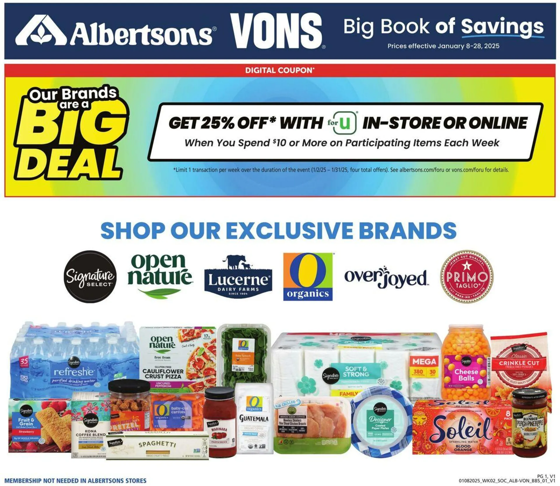 Vons Current weekly ad - 1