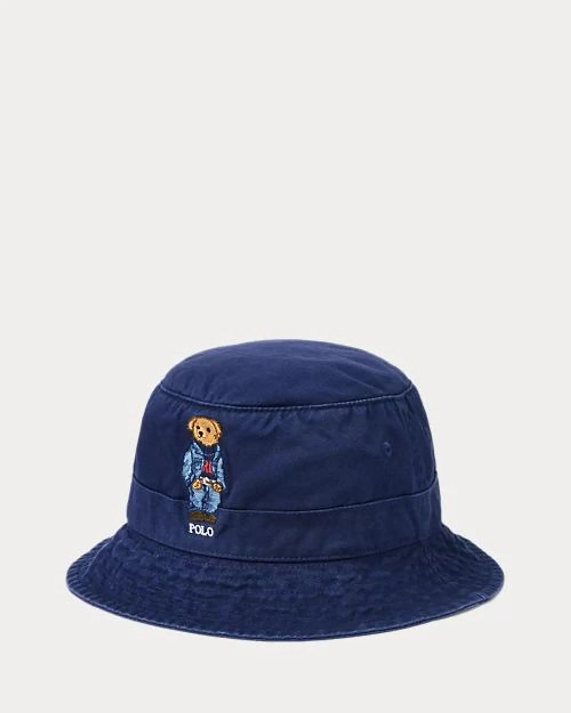 Polo Bear Twill Bucket Hat