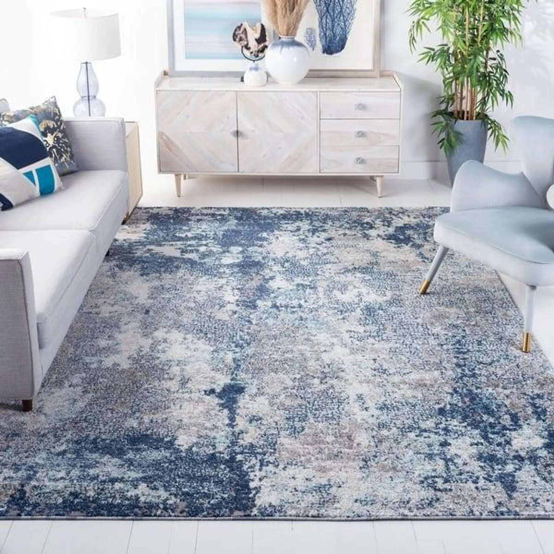 SAFAVIEH Aston Fedra Modern Abstract Rug