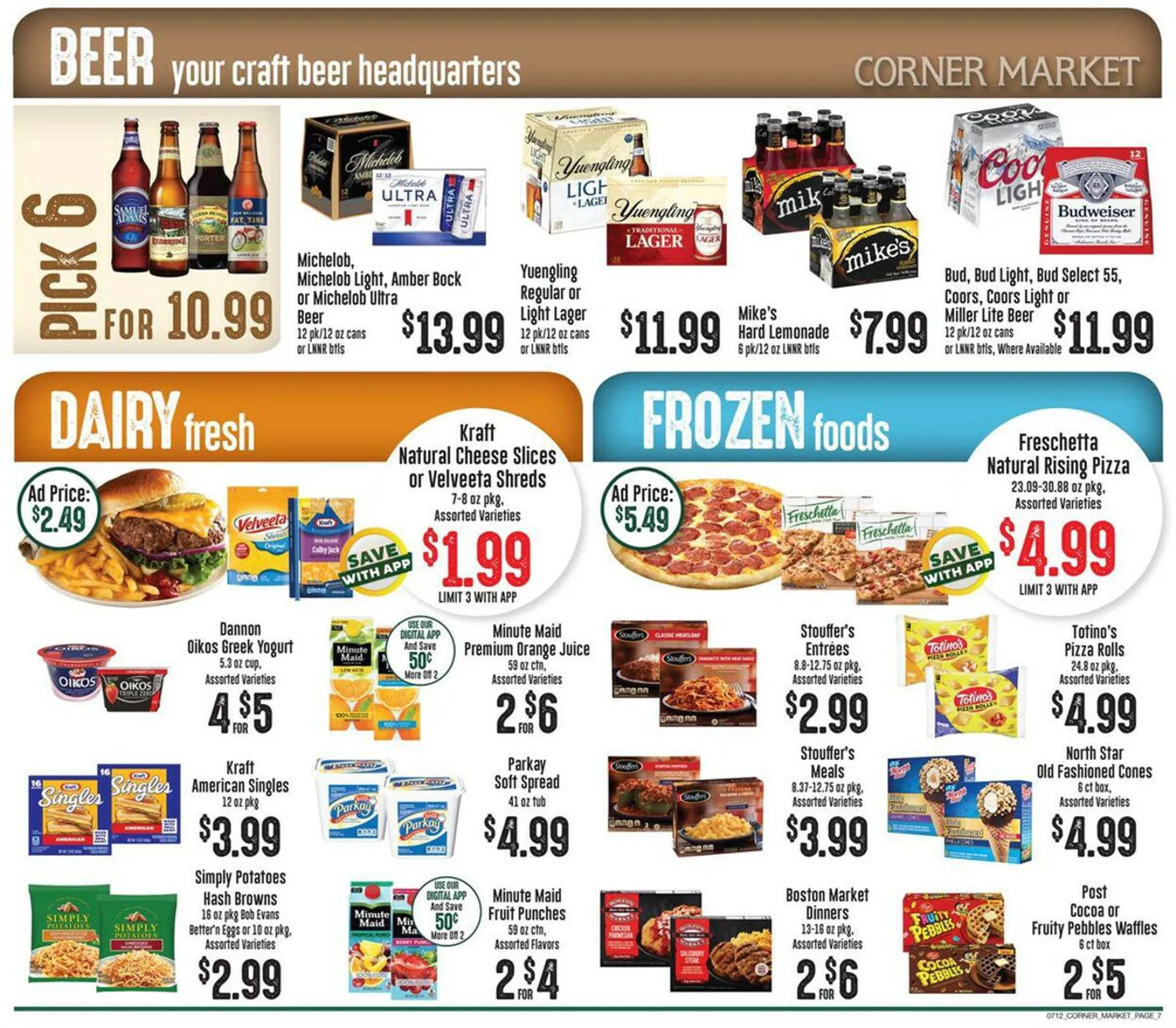 Weekly ad Corner Market from July 12 to July 18 2023 - Page 7