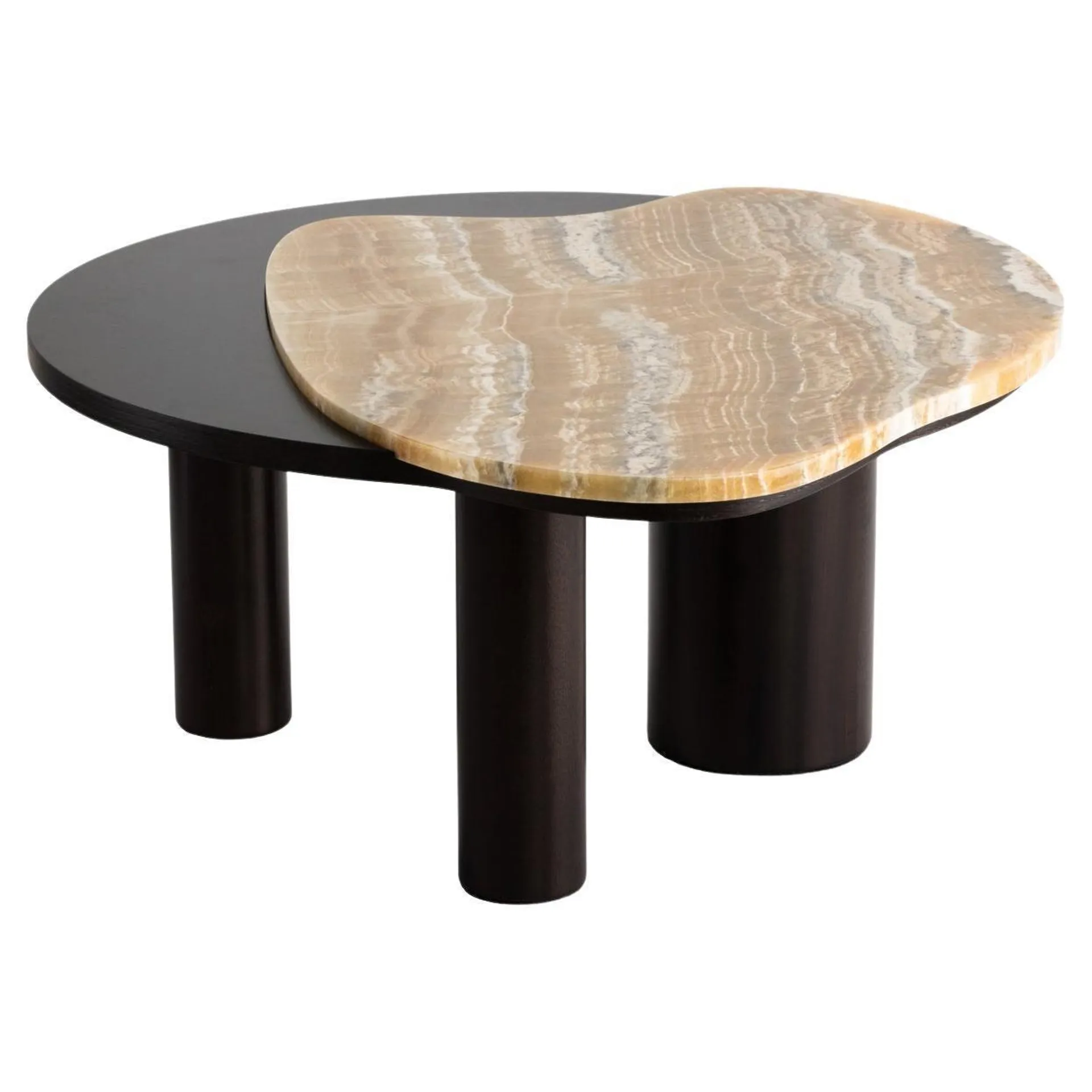 Organic Modern Bordeira Coffee Tables, Onyx, Handmade in Portugal by Greenapple