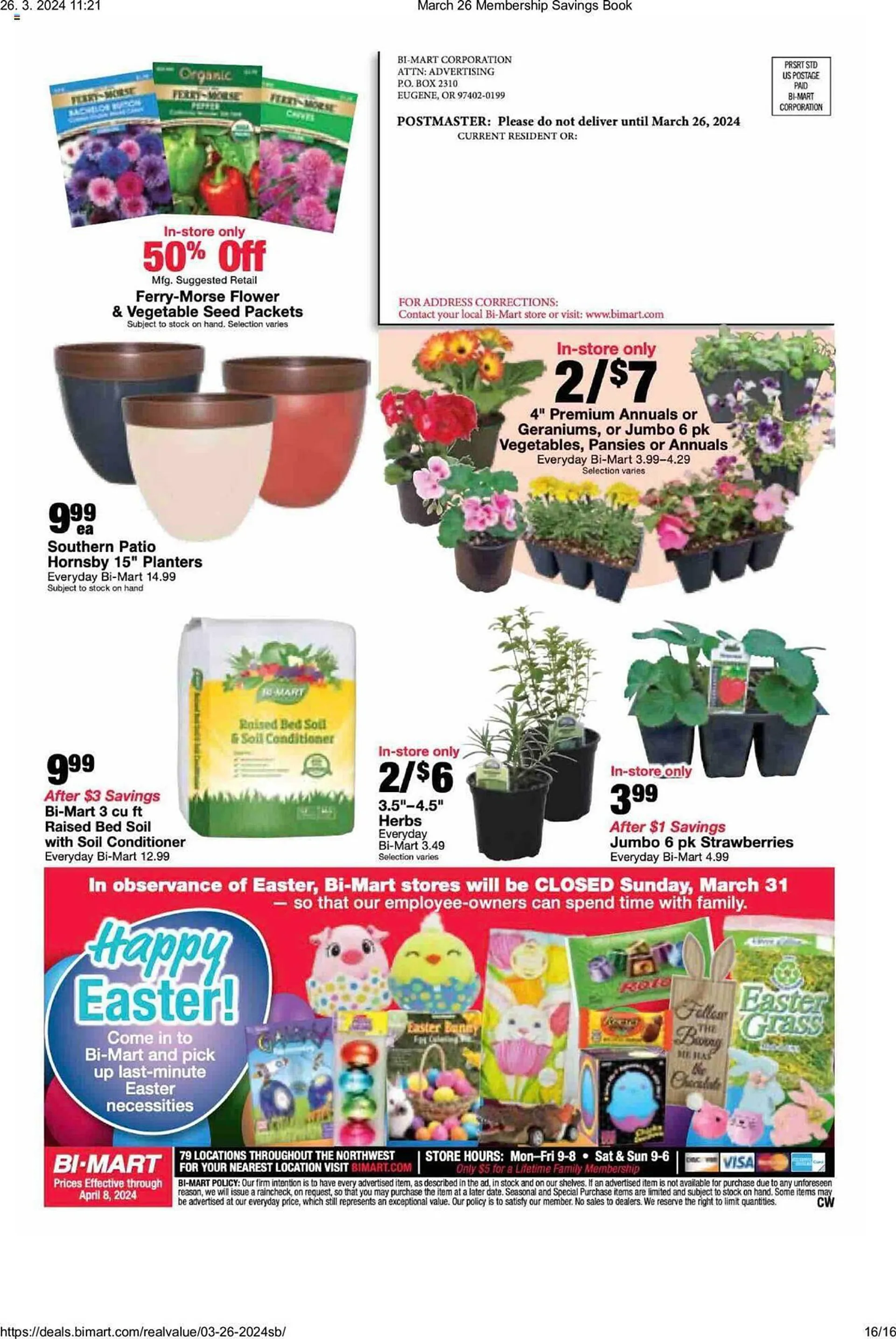 Weekly ad Bi-Mart Weekly Ad from March 26 to April 8 2024 - Page 16