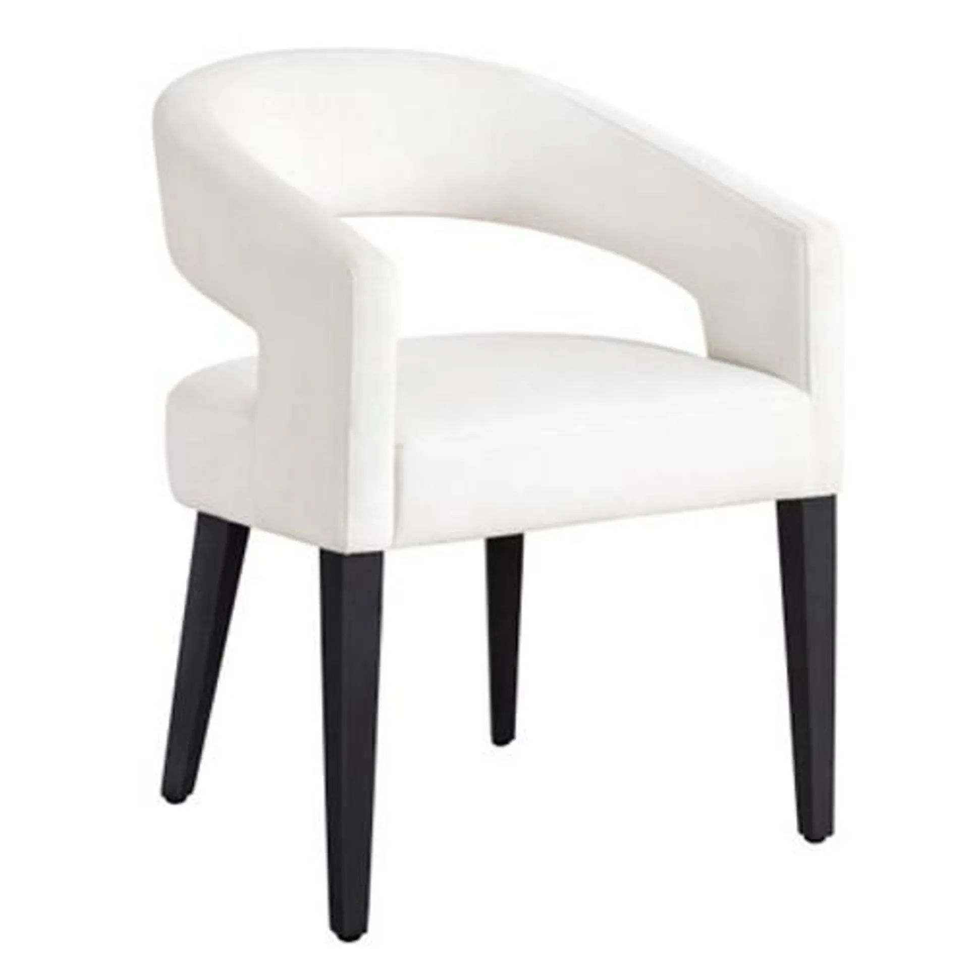 Philippa Dining Chair - Matte Black