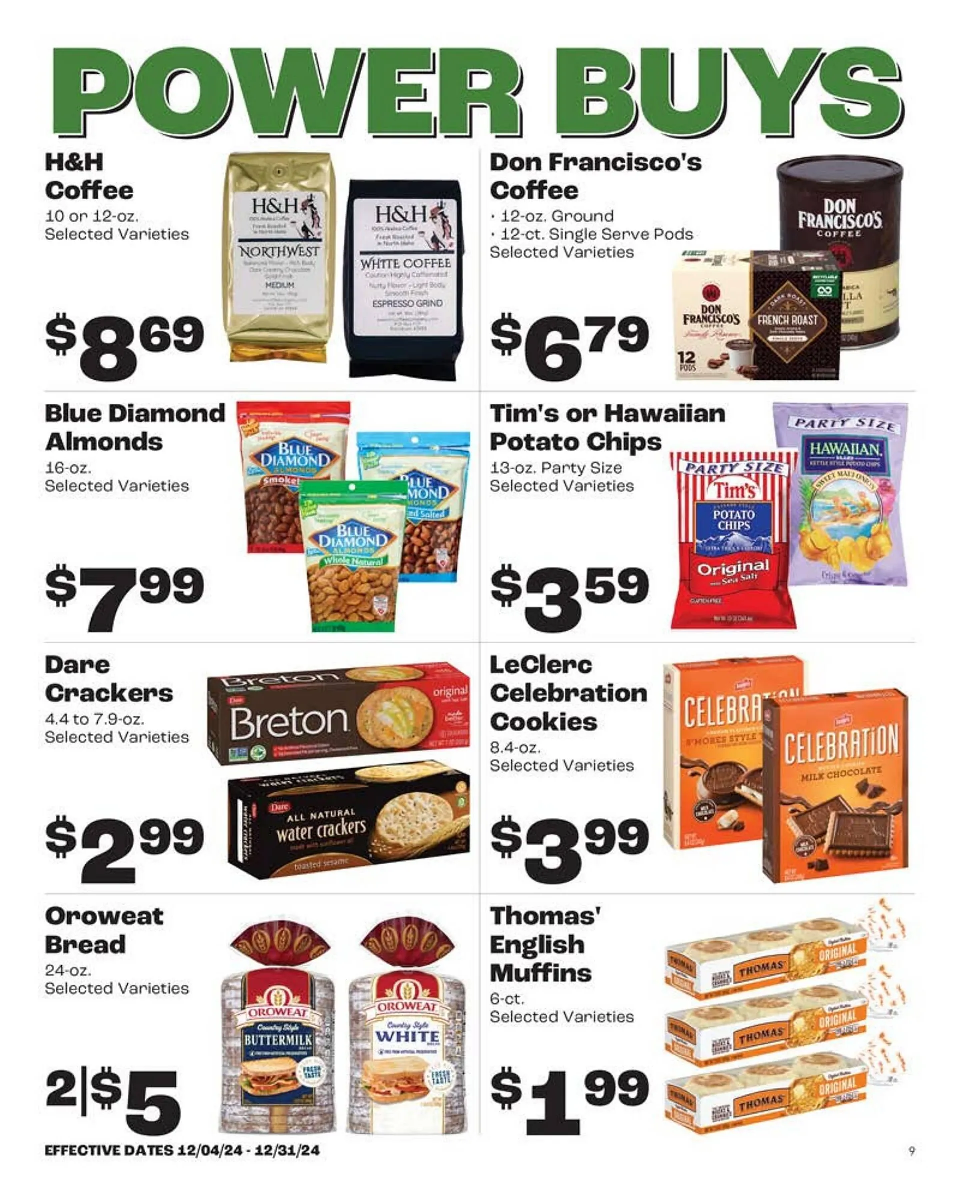 Weekly ad Rosauers Weekly Ad from December 11 to December 31 2024 - Page 9