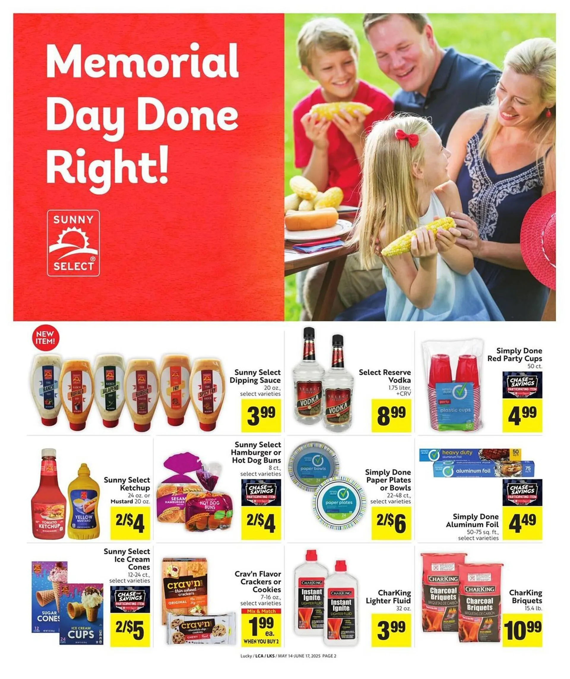 Weekly ad Lucky Supermarkets Weekly Ad from May 16 to May 22 2025 - Page 2