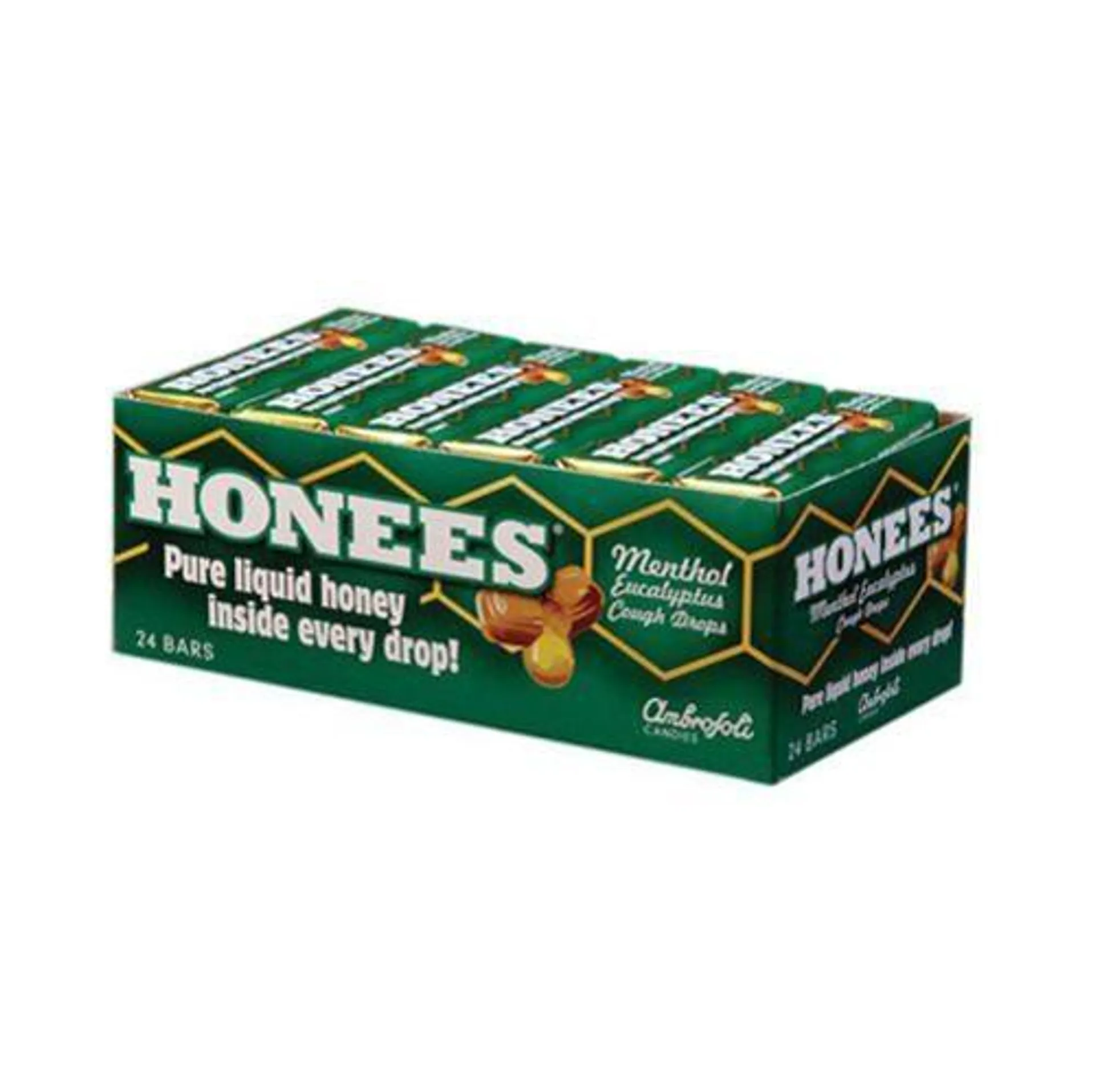 COUGH DROPS HONEY MENTHOL