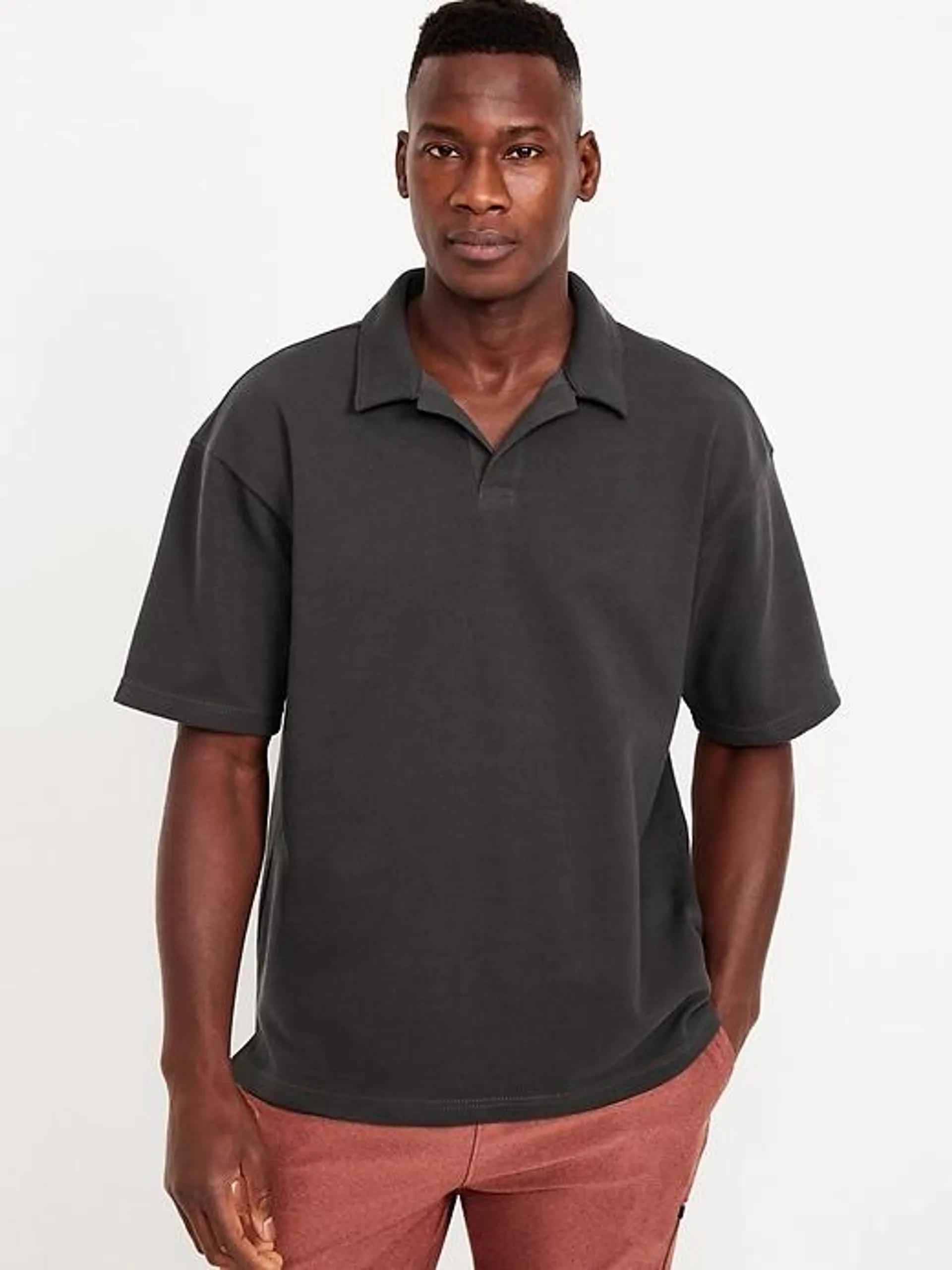 Loose Fit Heavyweight Twill Polo