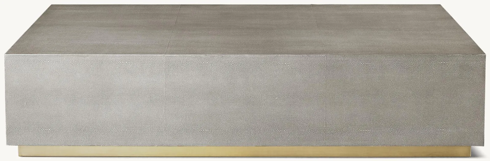 Graydon Shagreen Plinth Coffee Table