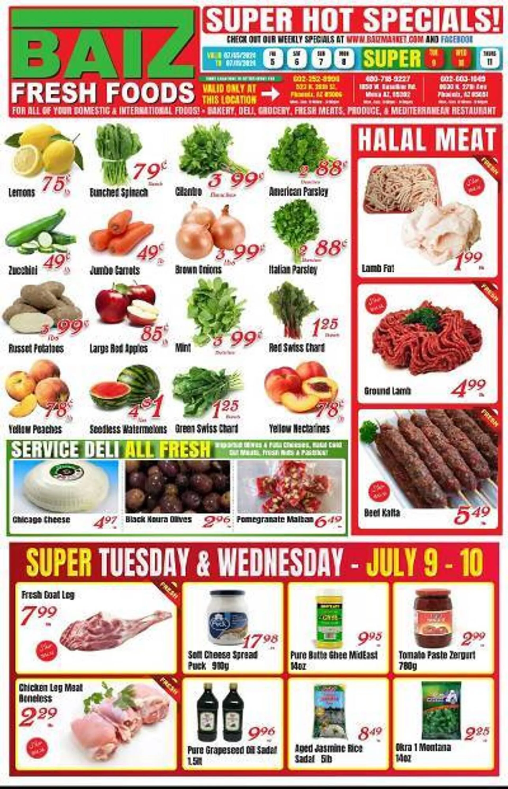 Baiz Market Place Weekly Ad - 1