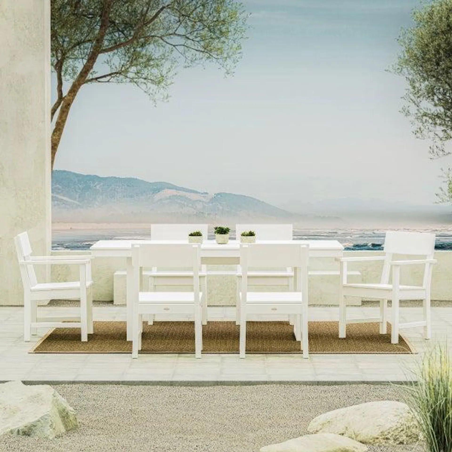 POLYWOOD Westport 7-piece Outdoor Dining Set