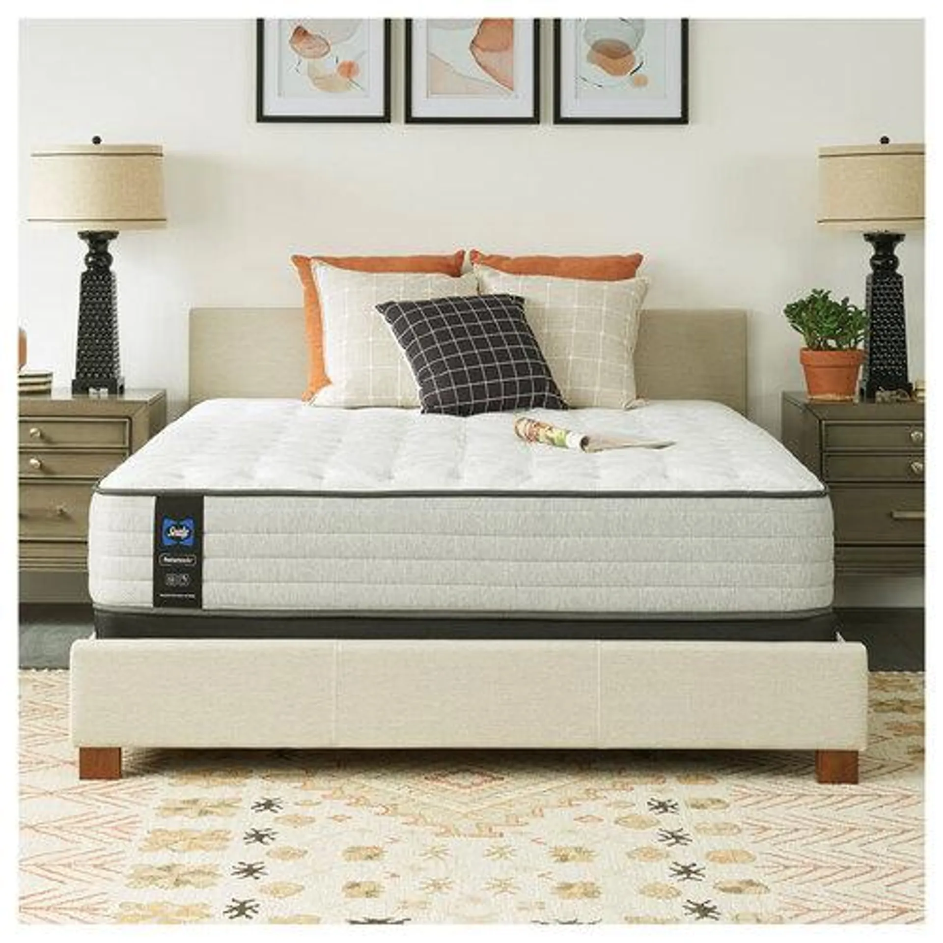 - Summer Rose Firm Tight Top Queen Innerspring Mattress