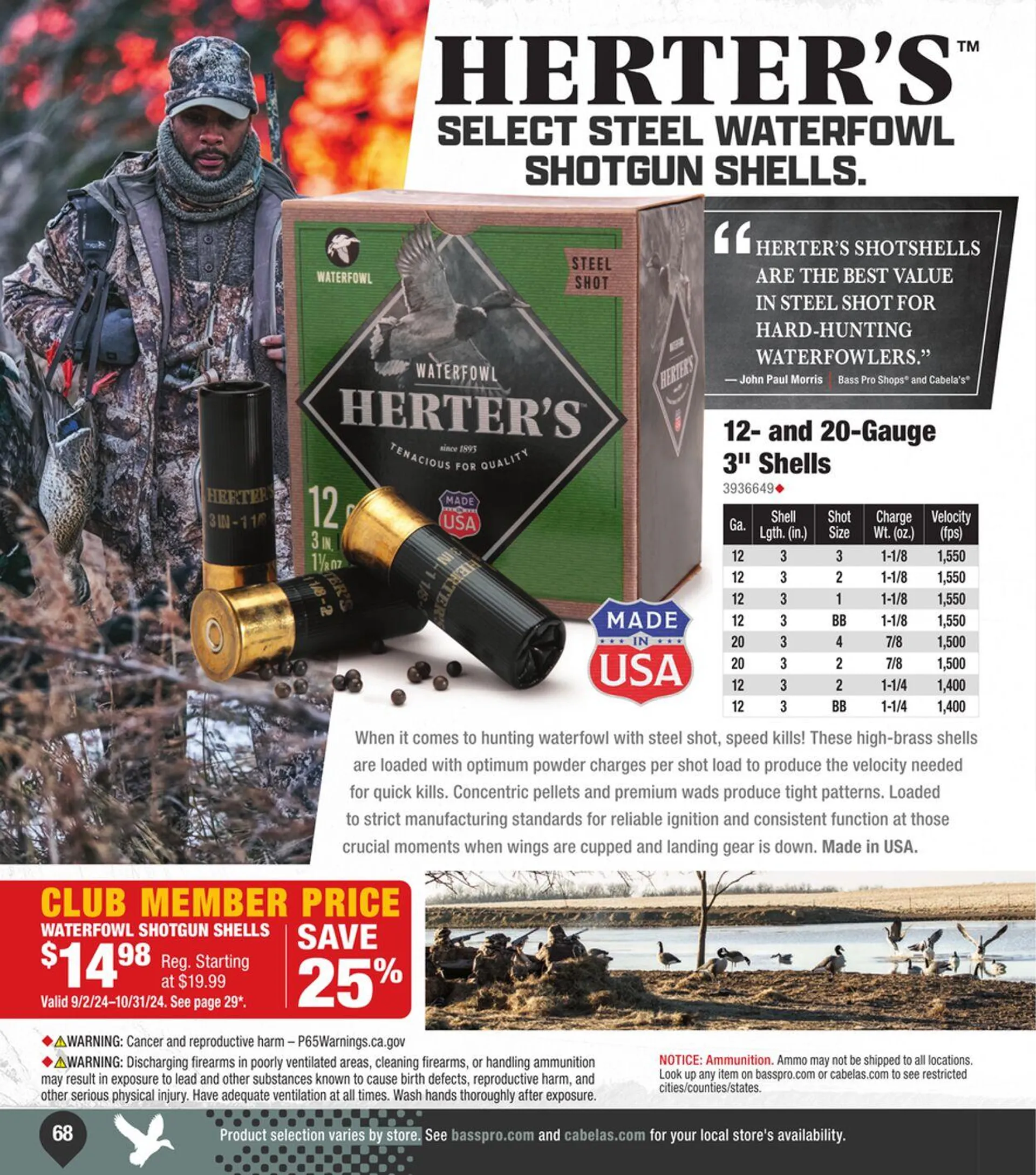 Weekly ad Bass Pro Current weekly ad from October 9 to October 23 2024 - Page 68