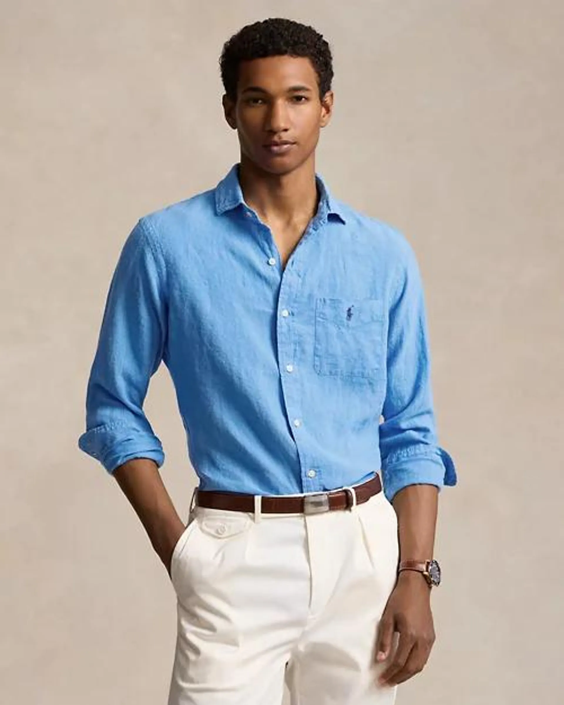 Classic Fit Linen Shirt