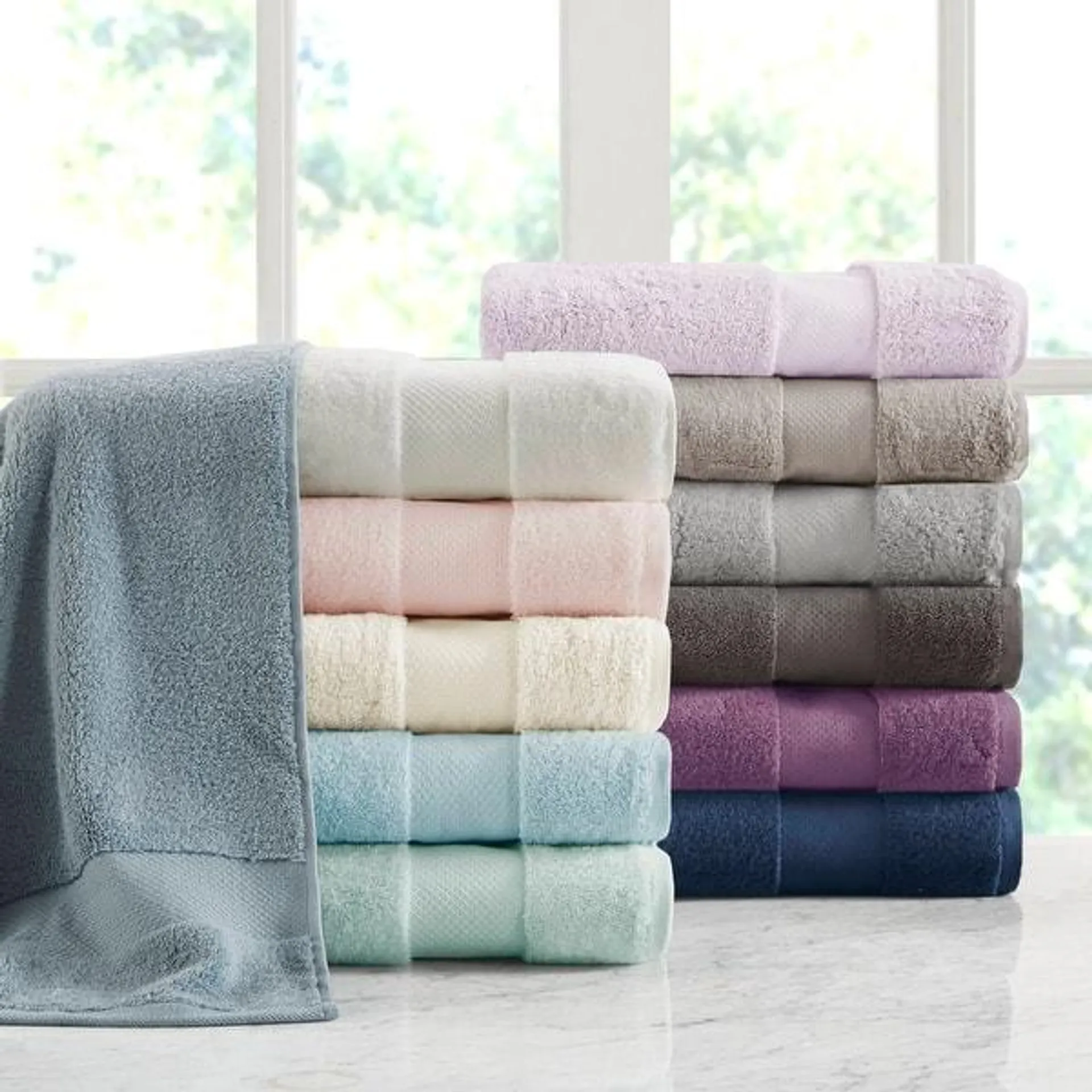 Madison Park Signature Turkish Cotton 6-piece Bath Towel Set