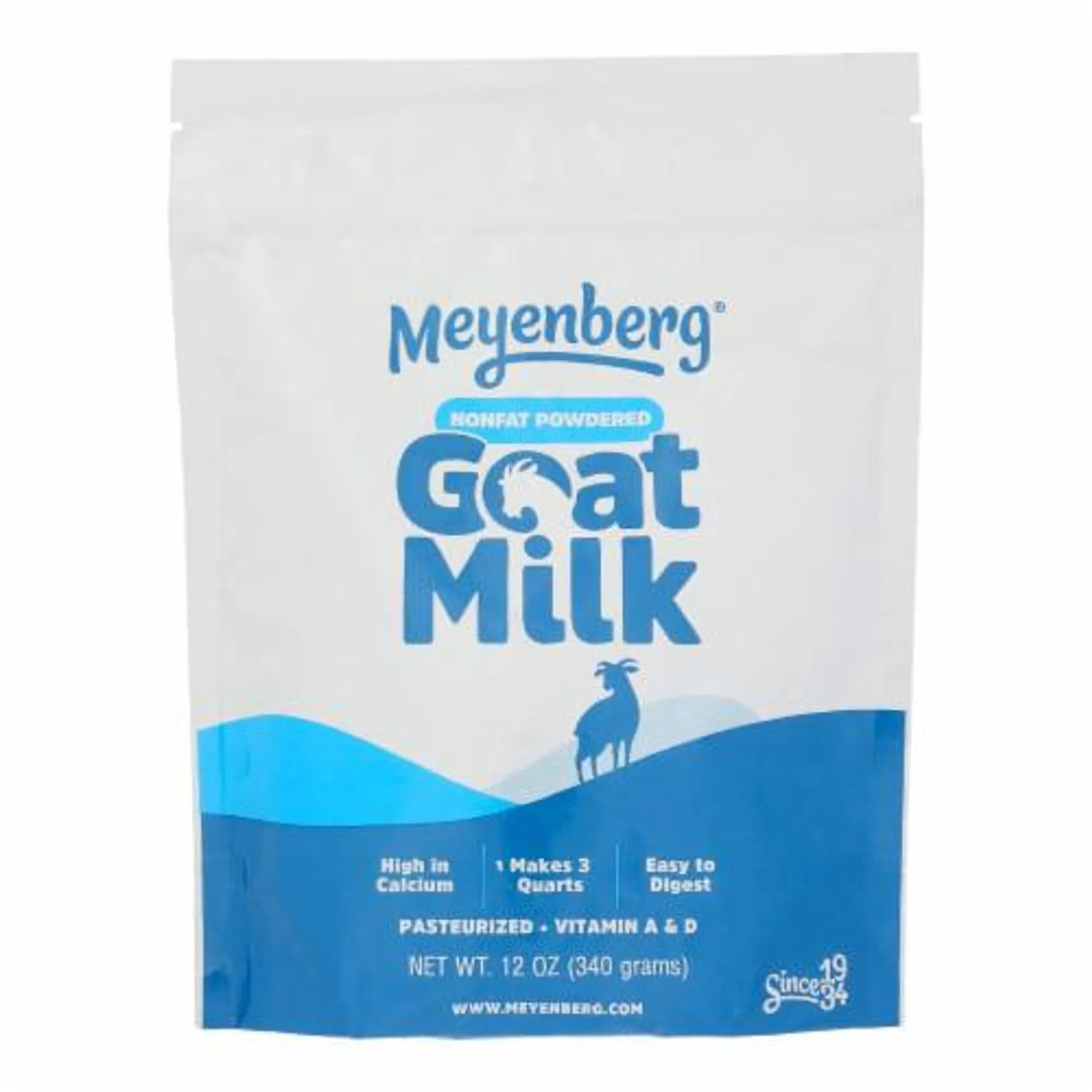 Meyenberg - Goat Milk Powdrd Non Fat - Case of 6-12 OZ