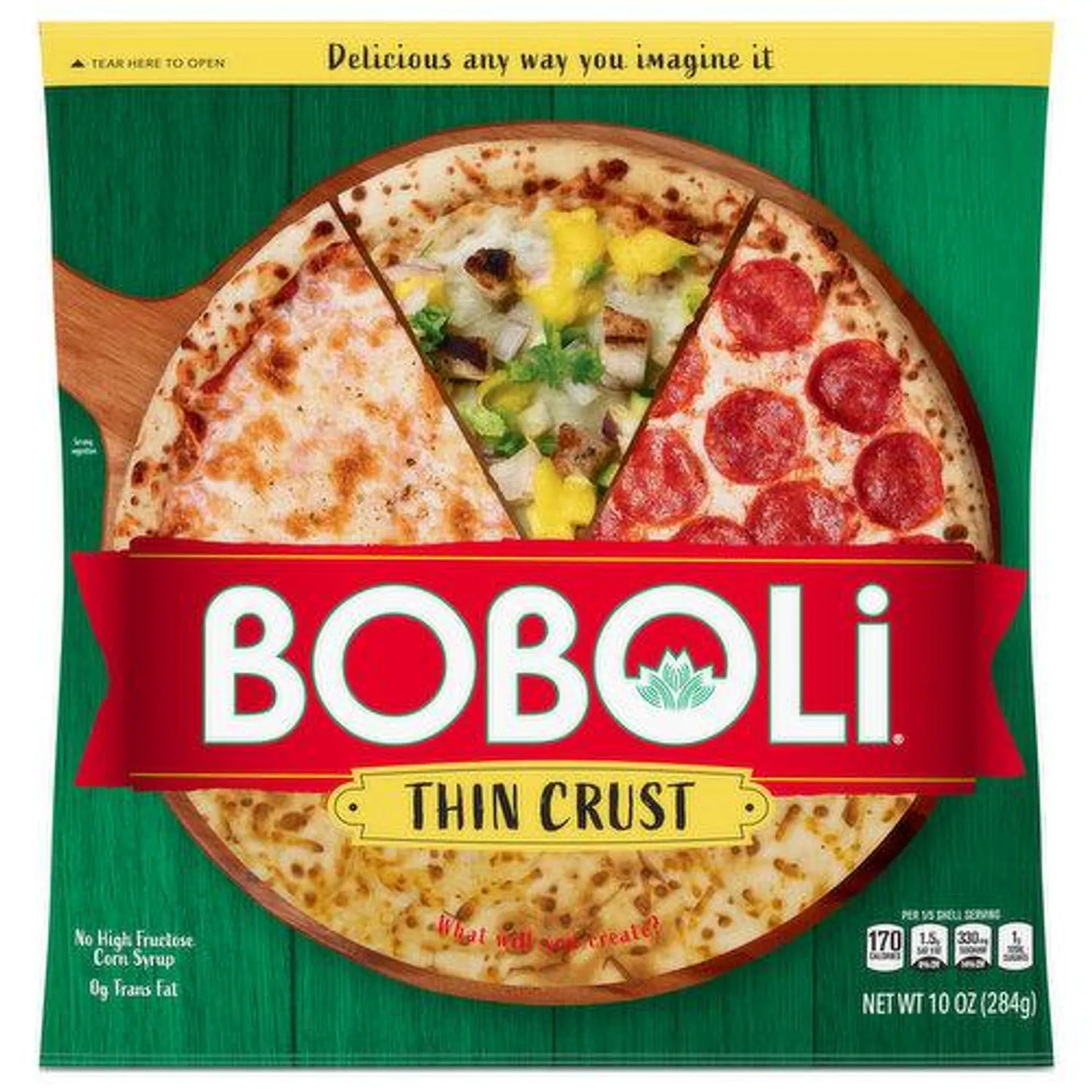 Boboli Pizza, Thin Crust - 10 Ounce