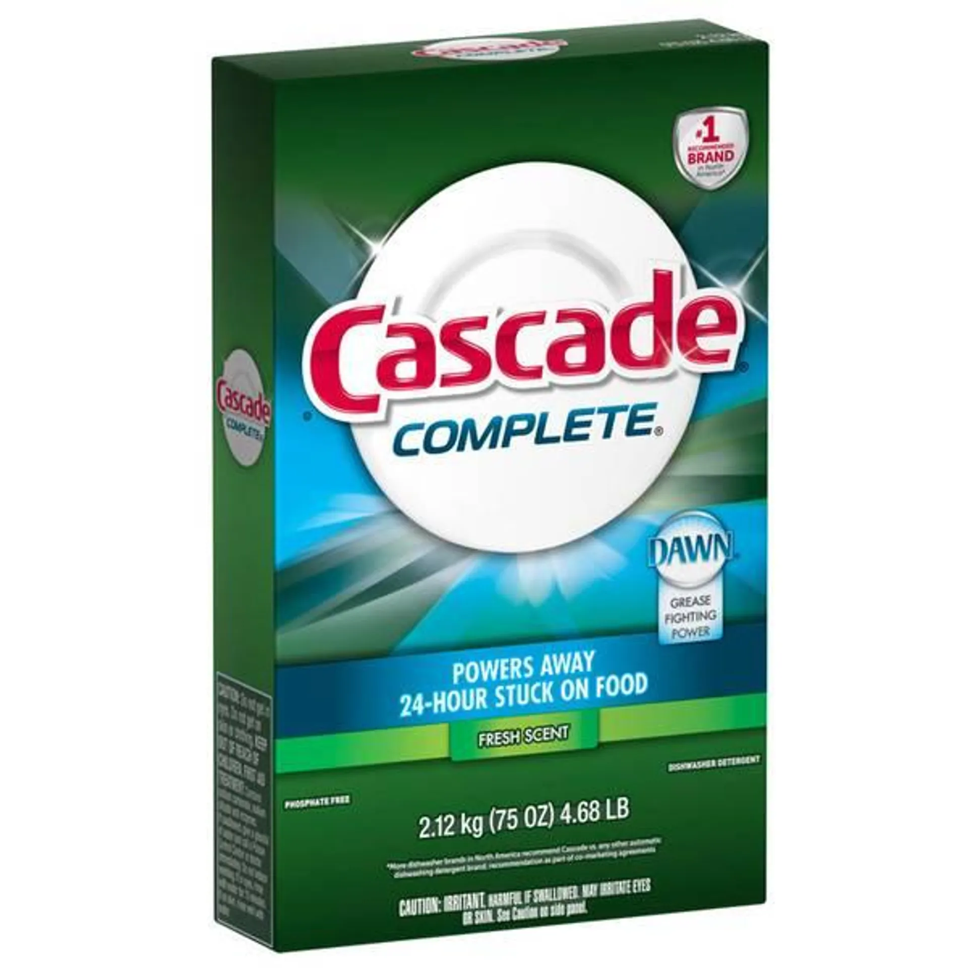 Cascade brand page 75 oz Complete Dishwasher Detergent