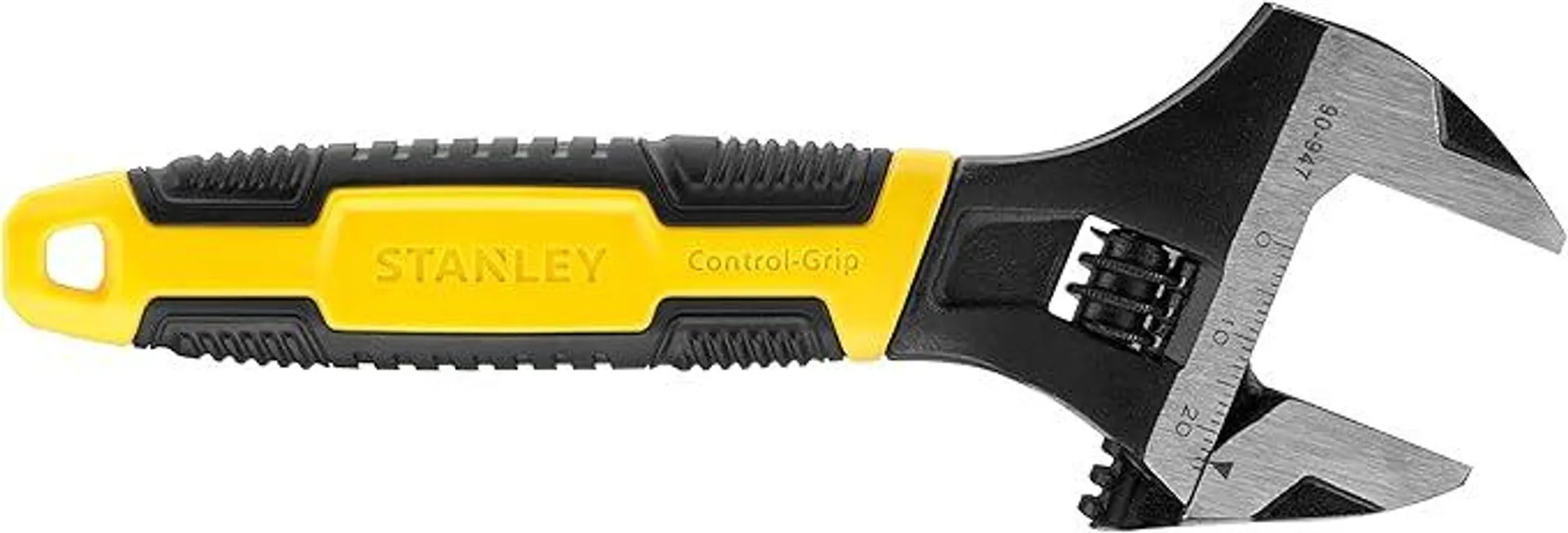 Stanley 0-90-947 adjustable Wrench, Silver