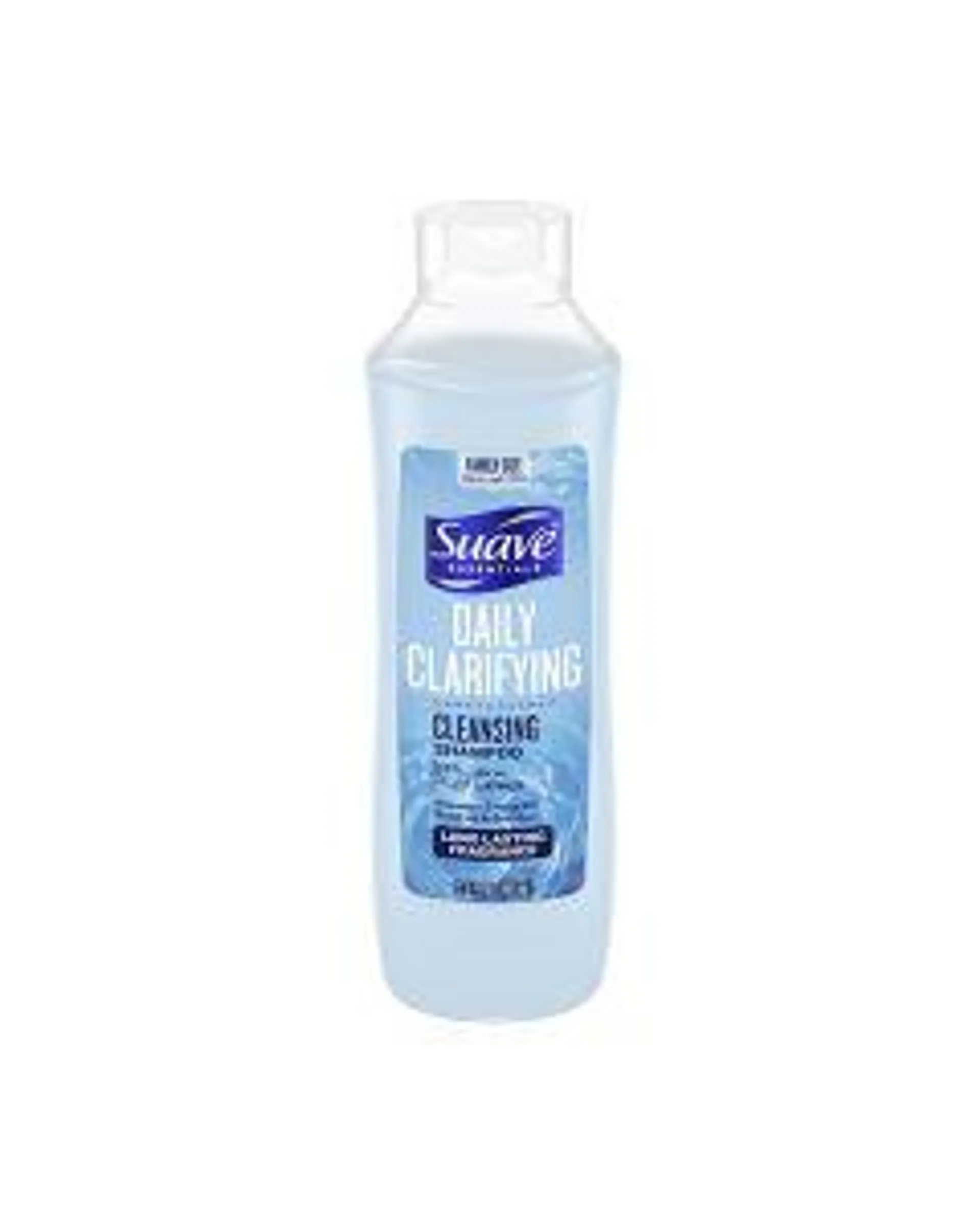 Suave Essentials Daily Clarifying Cleansing Shampoo, 22.5 fl oz