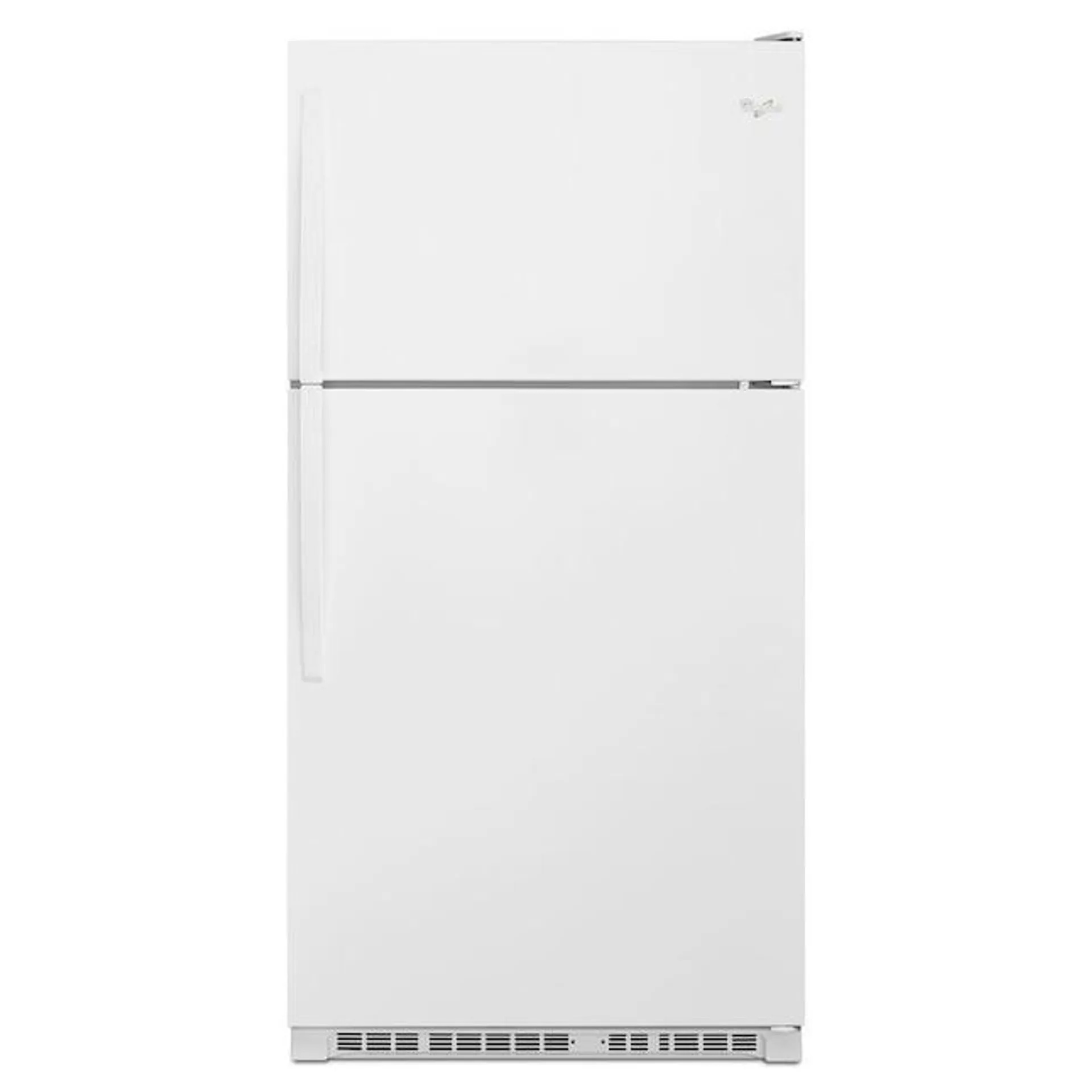 Whirlpool 20.5-cu ft Top-Freezer Refrigerator (White)