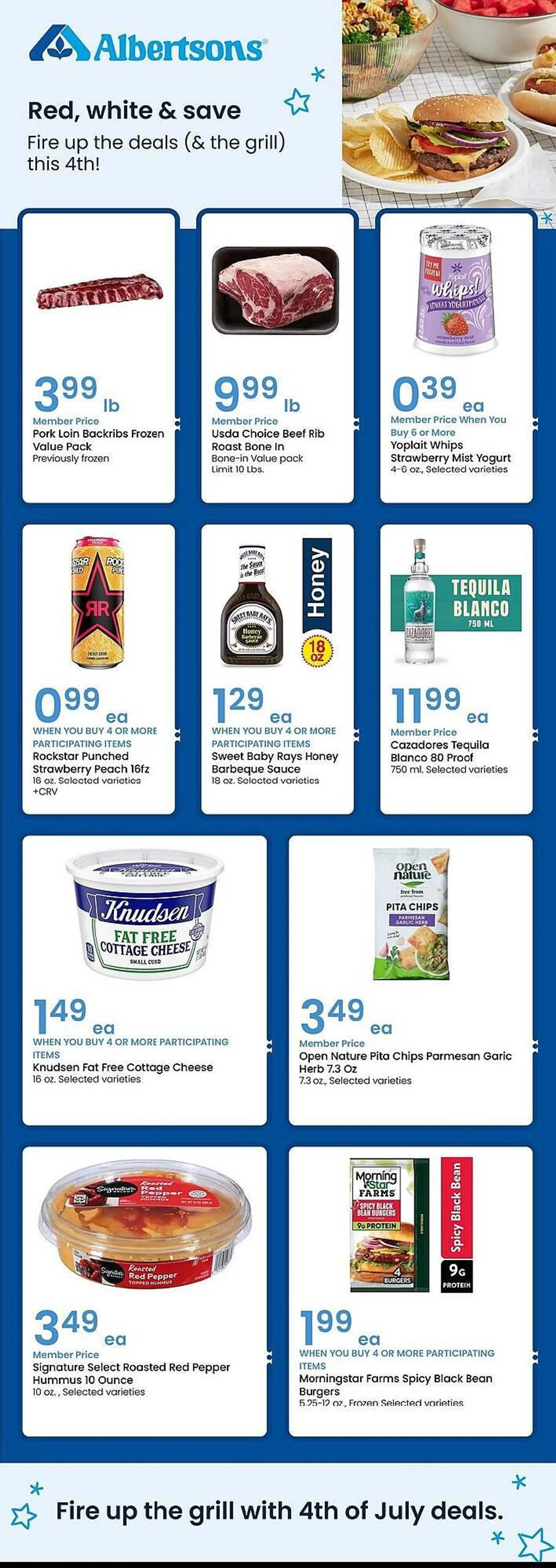 Weekly ad Albertsons Weekly Ad from June 26 to July 2 2025 - Page 1