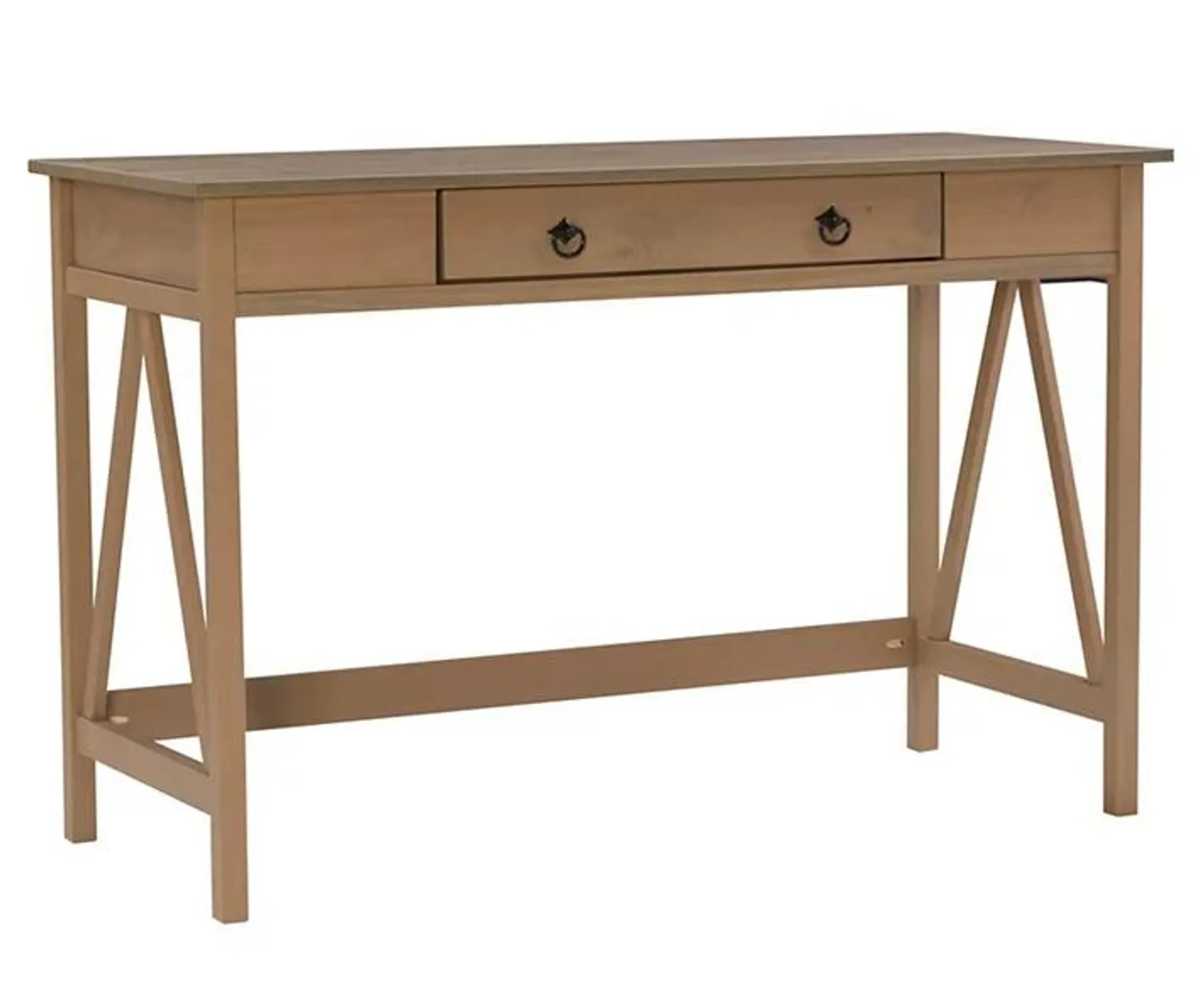 Rockford Rustic Gray Writing Desk