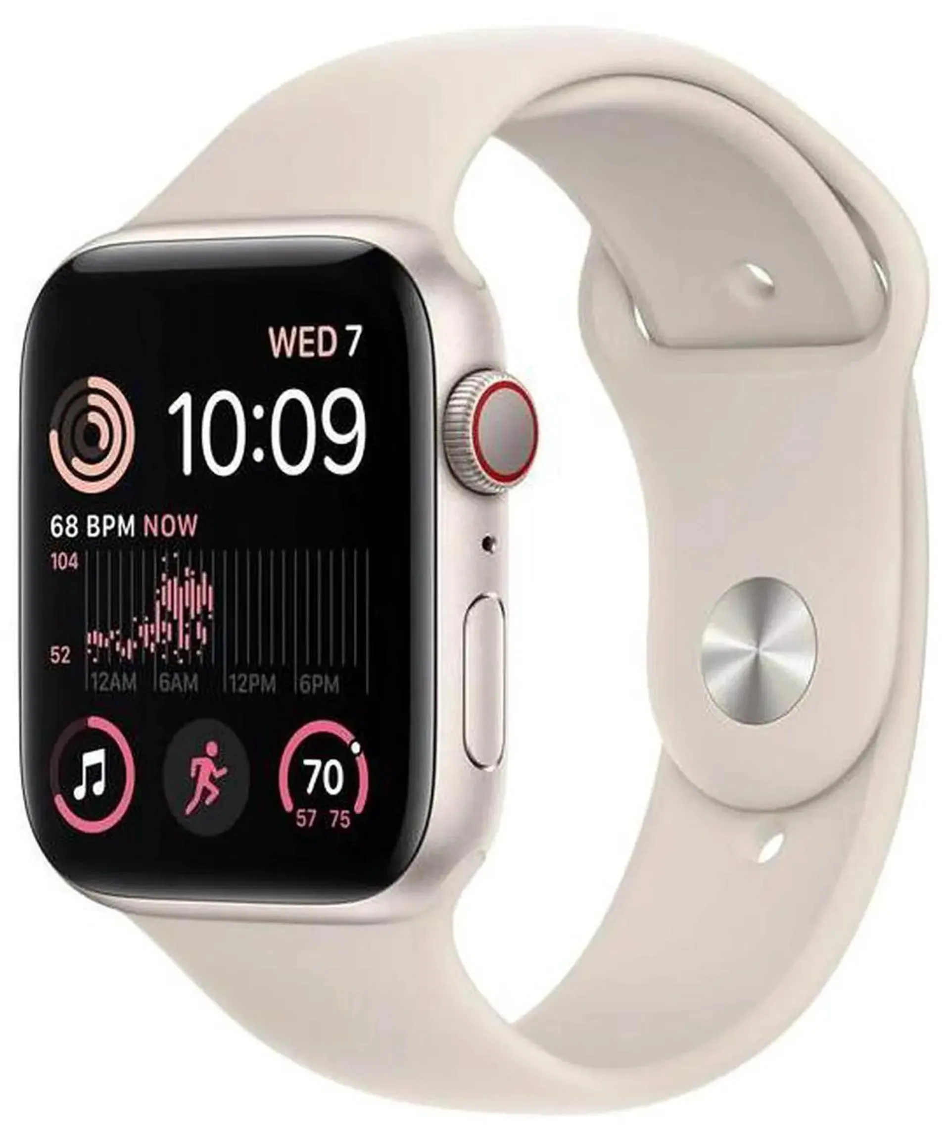 Apple Apple Watch Series SE 2 40 mm Fully Unlocked - Starlight GPS + Cellular (Grade A)