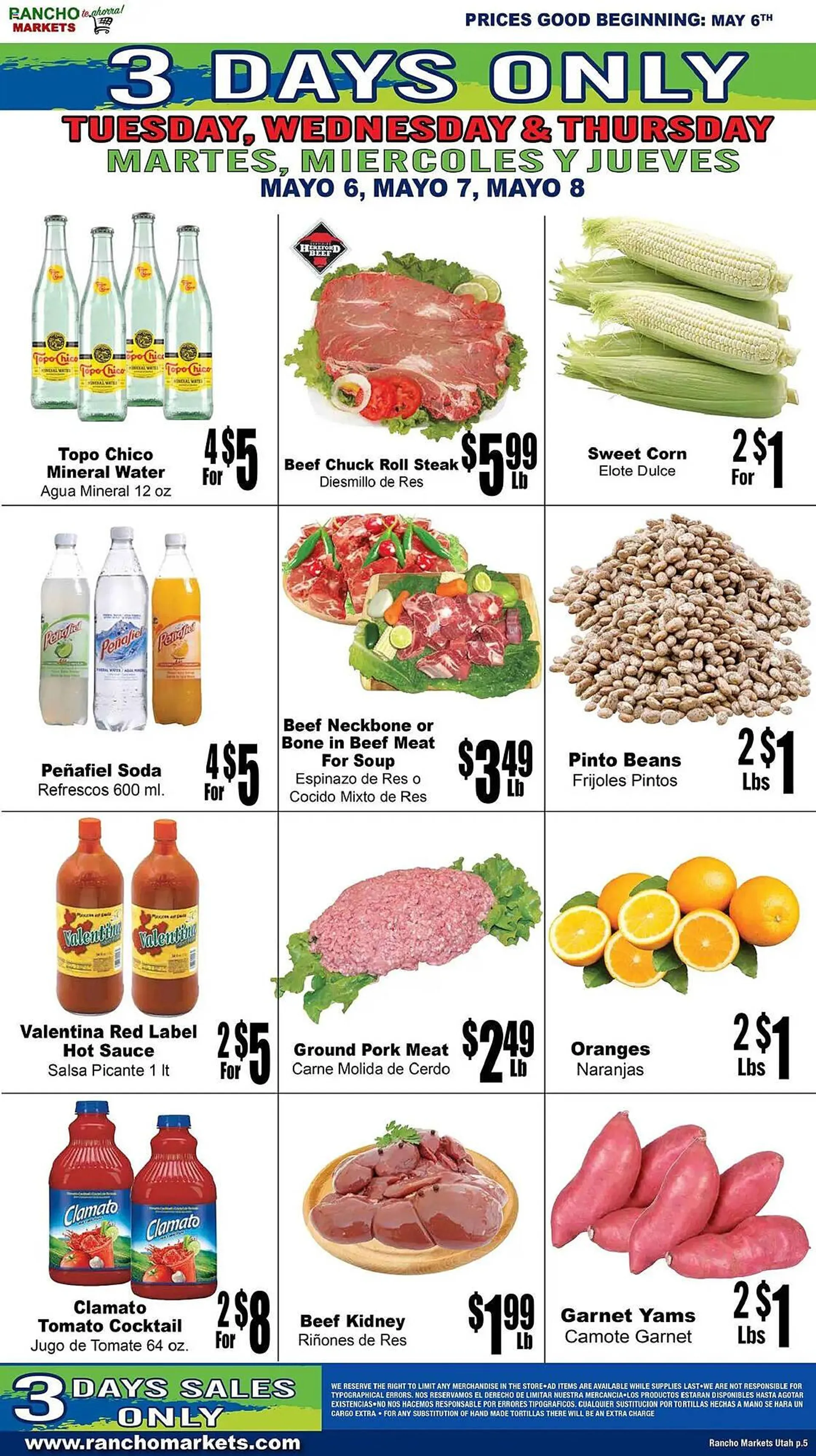 Weekly ad Rancho Markets Weekly Ad from May 6 to May 12 2025 - Page 5