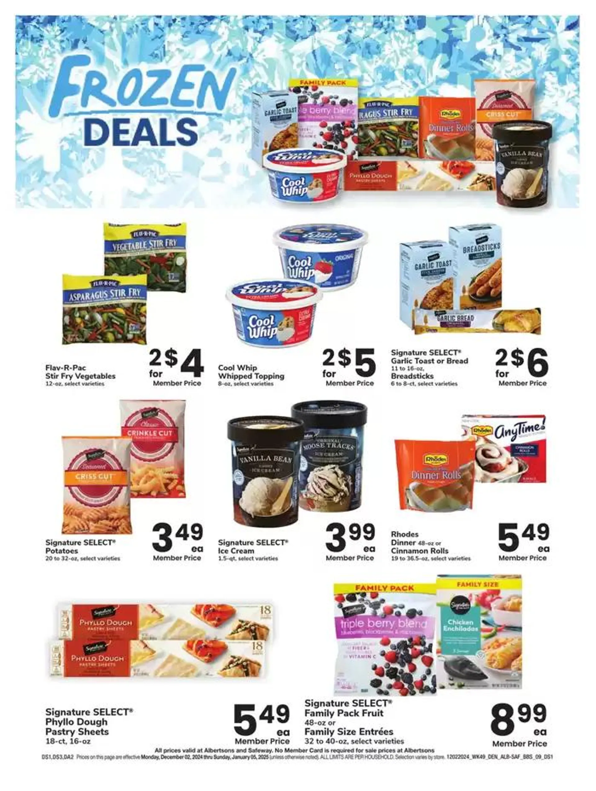 Weekly ad  Albertsons - Denver - BBS from December 2 to January 5 2025 - Page 8