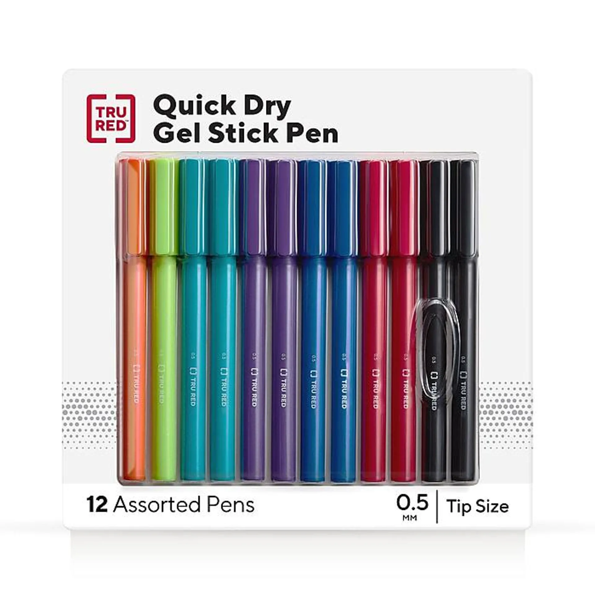 TRU RED™ Quick Dry Gel Pens,