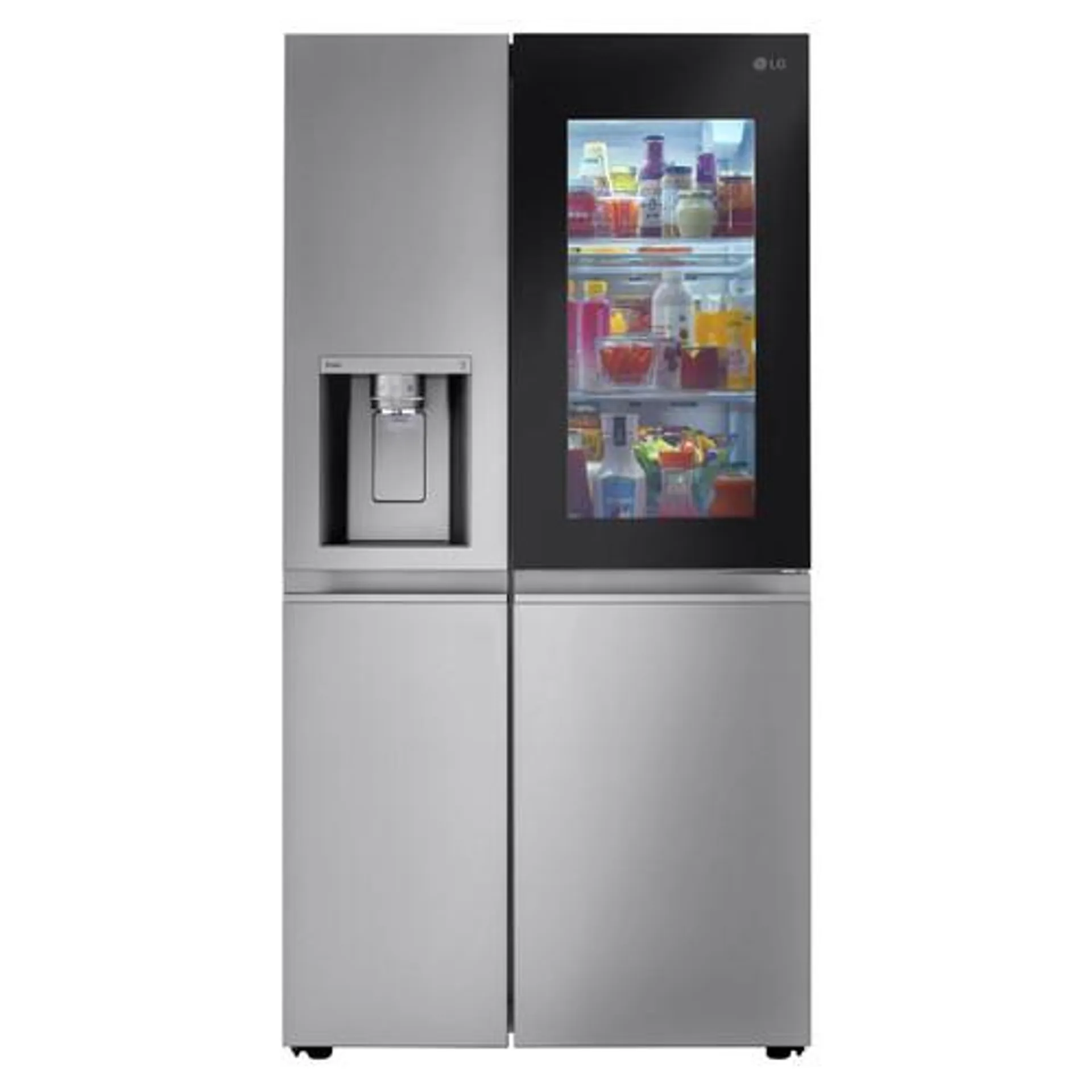 LG 27 cu.ft. Side by Side Instaview Refrigerator - LRSOS2706S