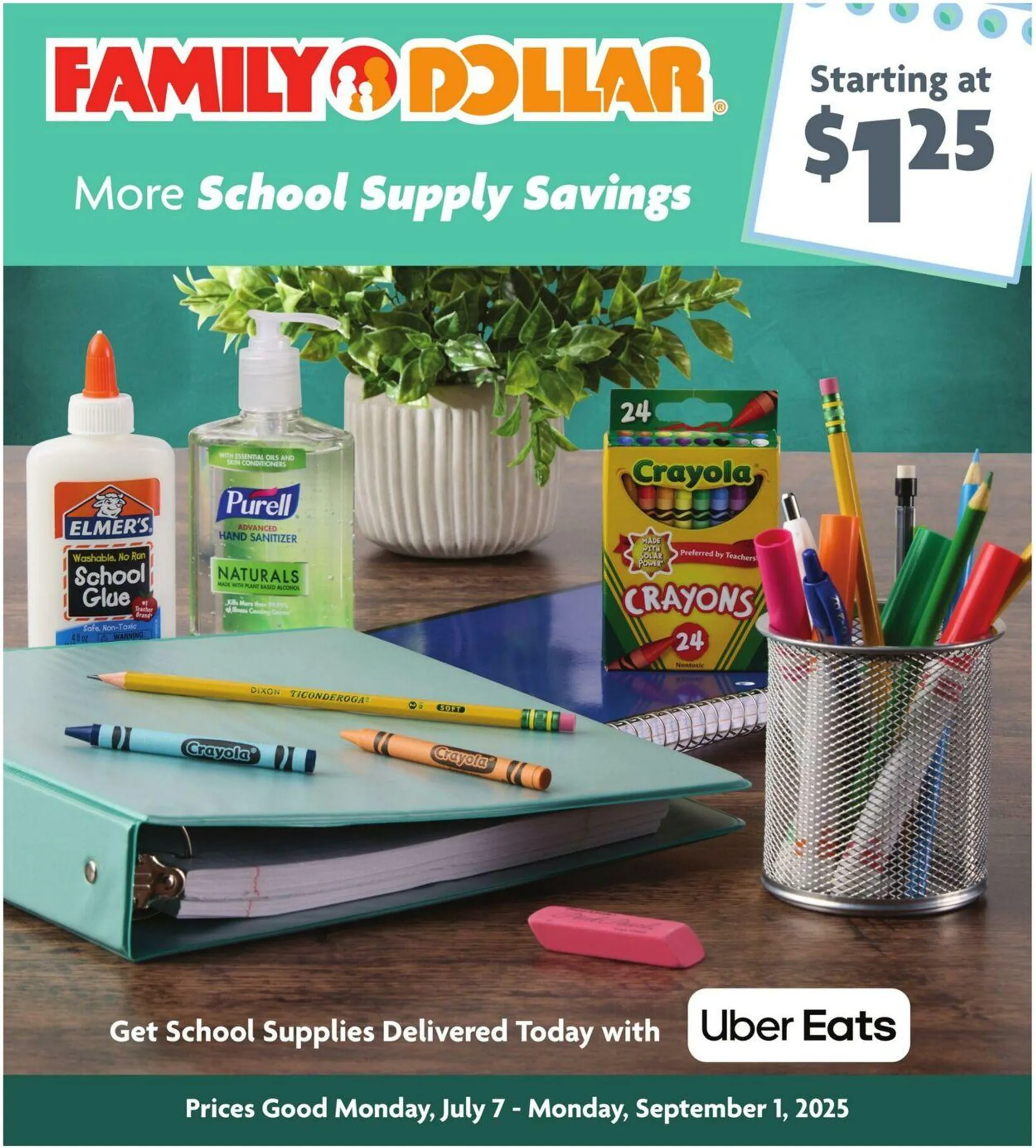 Weekly ad Family Dollar Current weekly ad from July 7 to September 1 2025 - Page 1