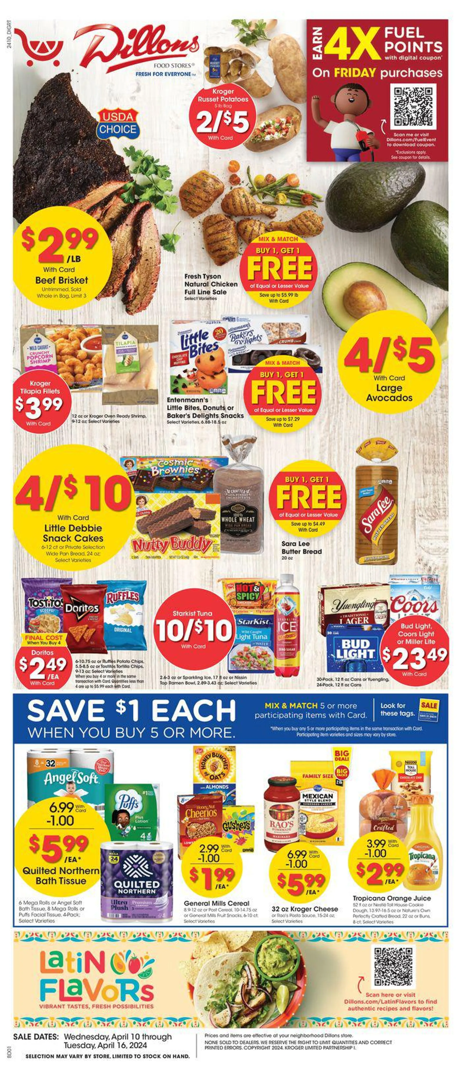 Weekly ad Weekly Ad 10/04 from April 10 to April 16 2024 - Page 1