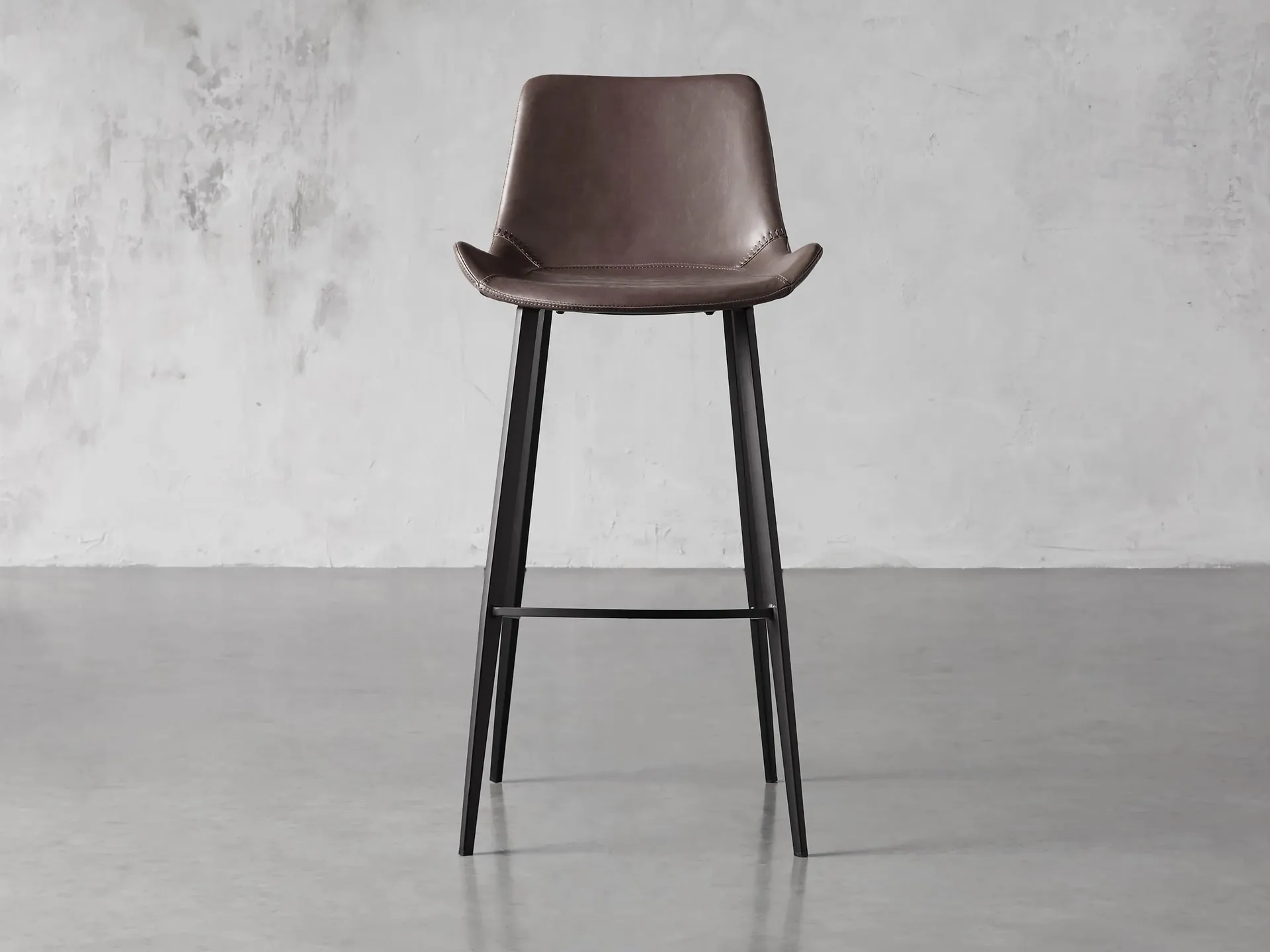 Gage Faux Leather Barstool in Buckeye