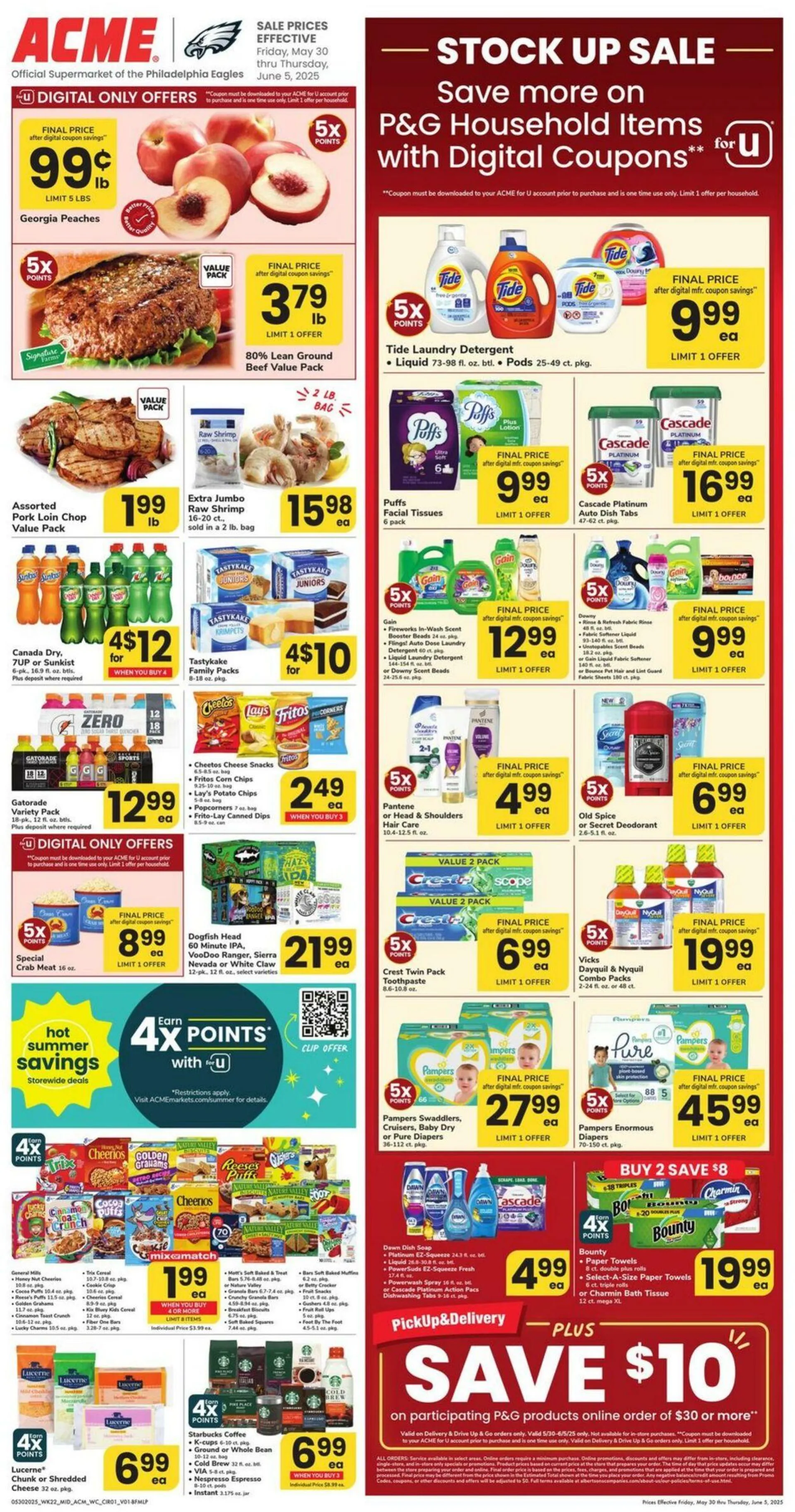 Weekly ad Acme Current weekly ad from May 30 to June 5 2025 - Page 1