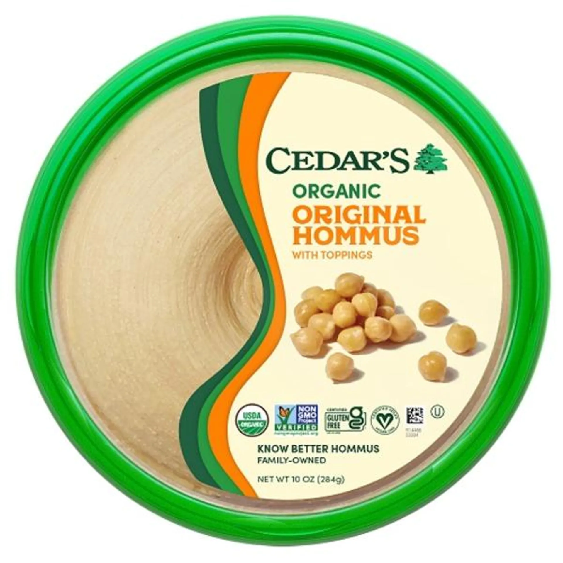 Cedar's Mediterranean Foods Organic Original Hommus